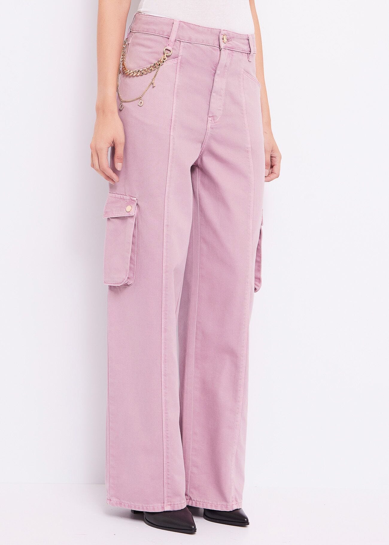 Cotton cargo trousers