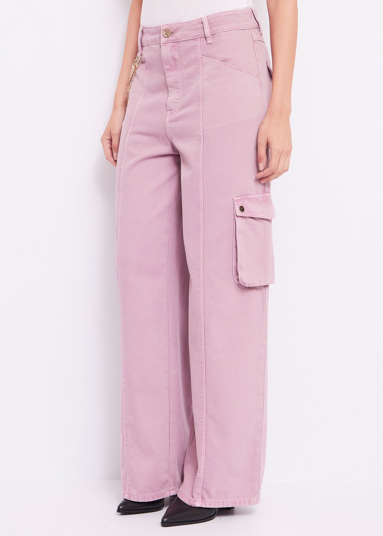 Cotton cargo trousers