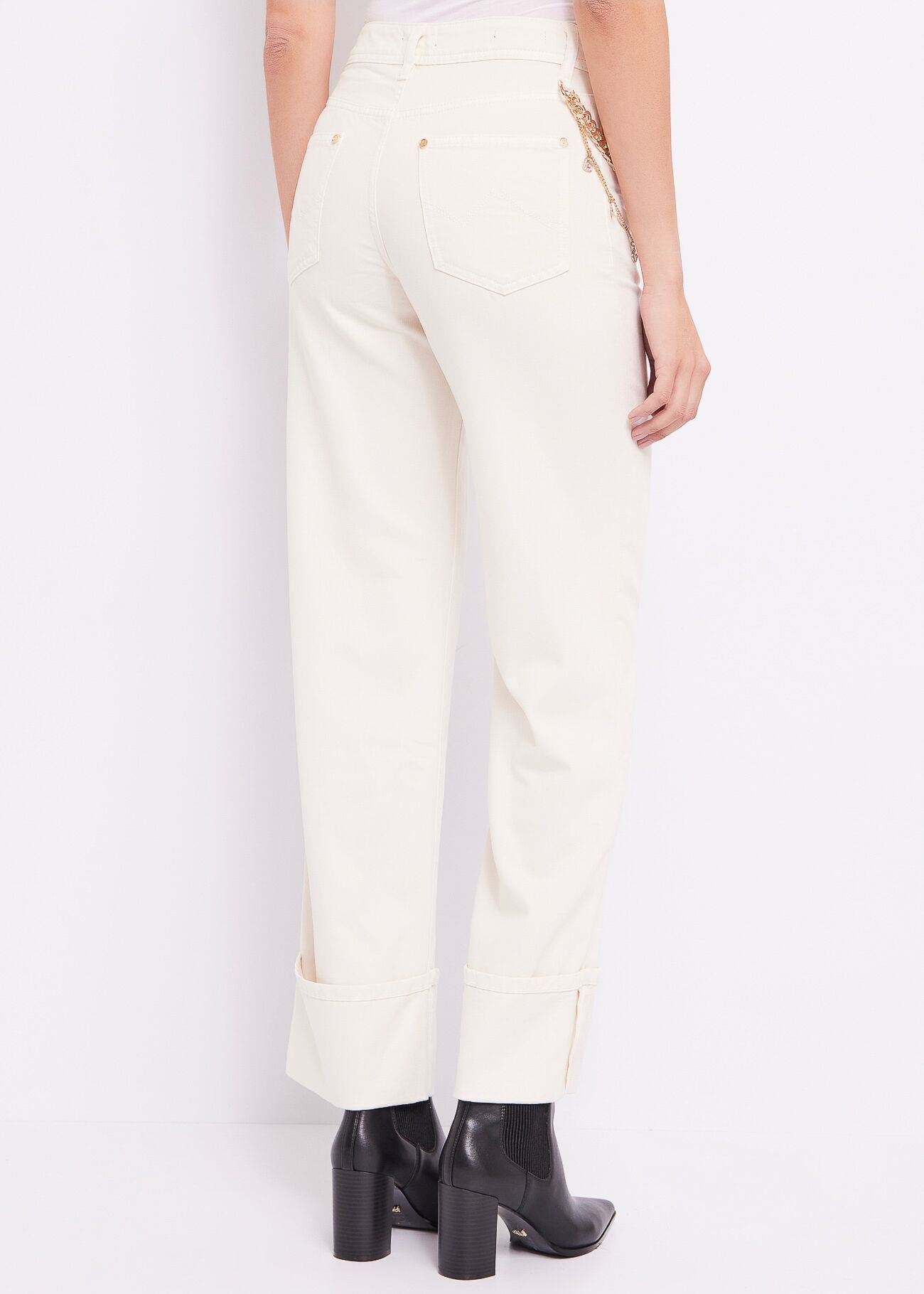 Pantaloni in misto cotone