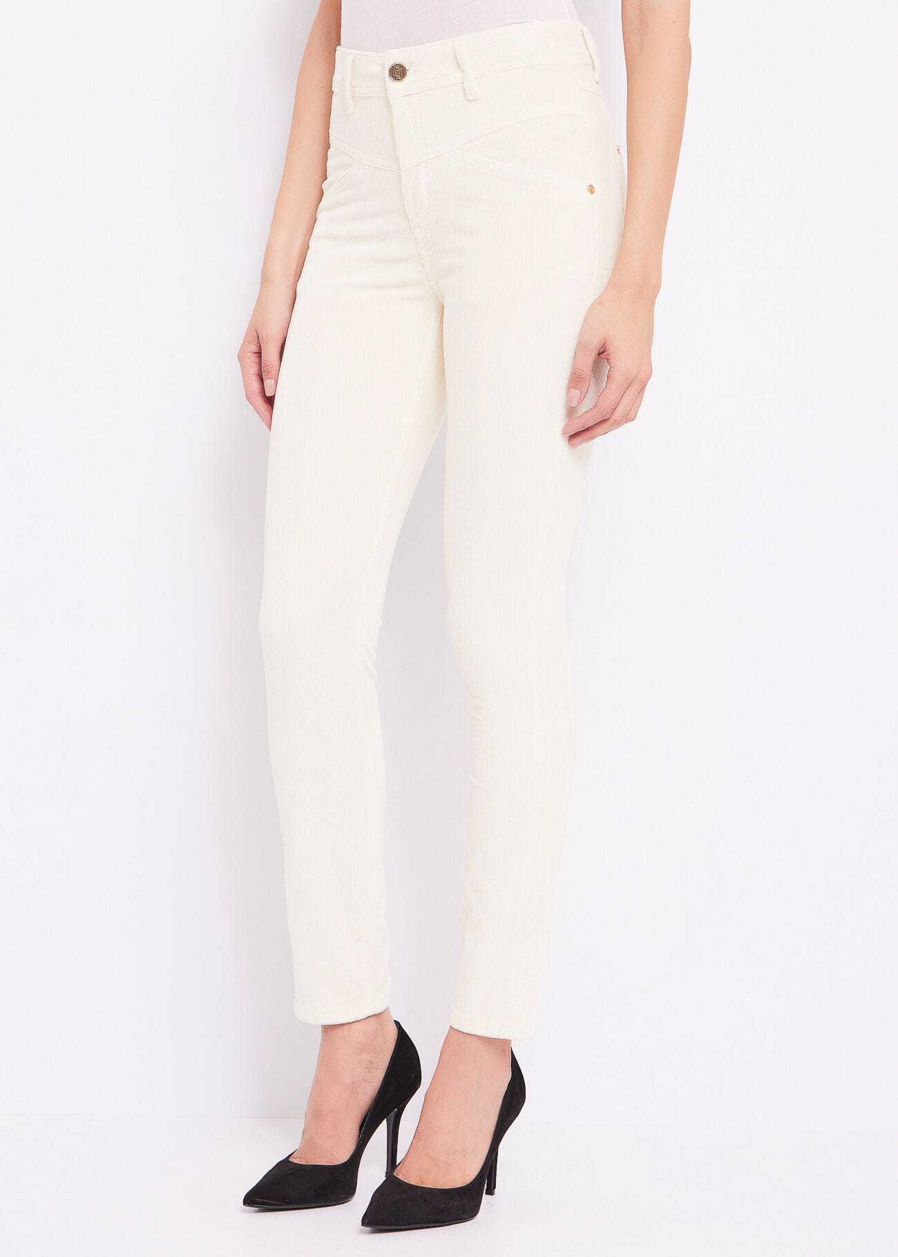 Pantaloni in velluto di cotone