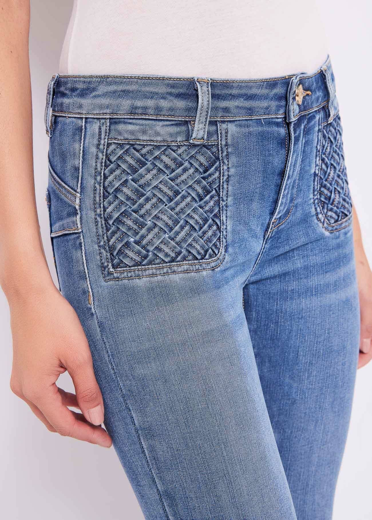 Denim pushup jeggings