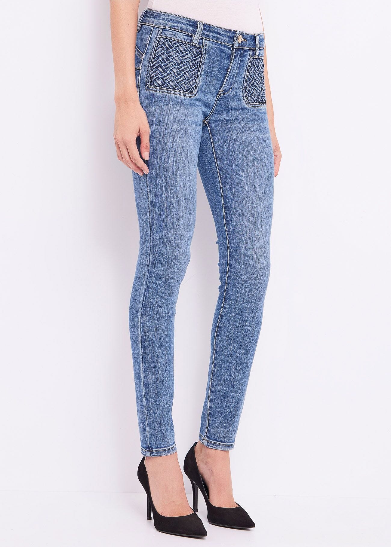Denim pushup jeggings