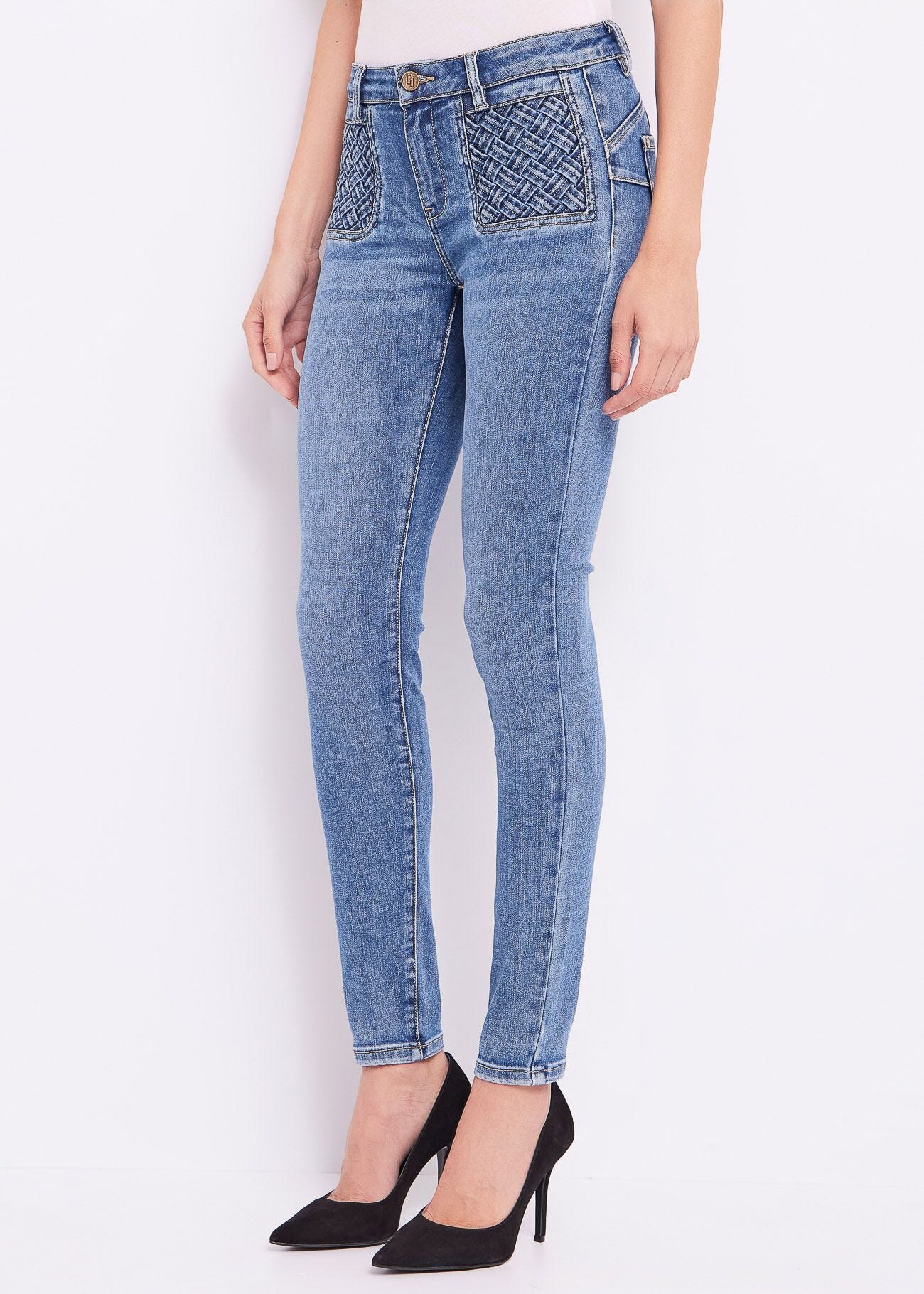 Denim pushup jeggings