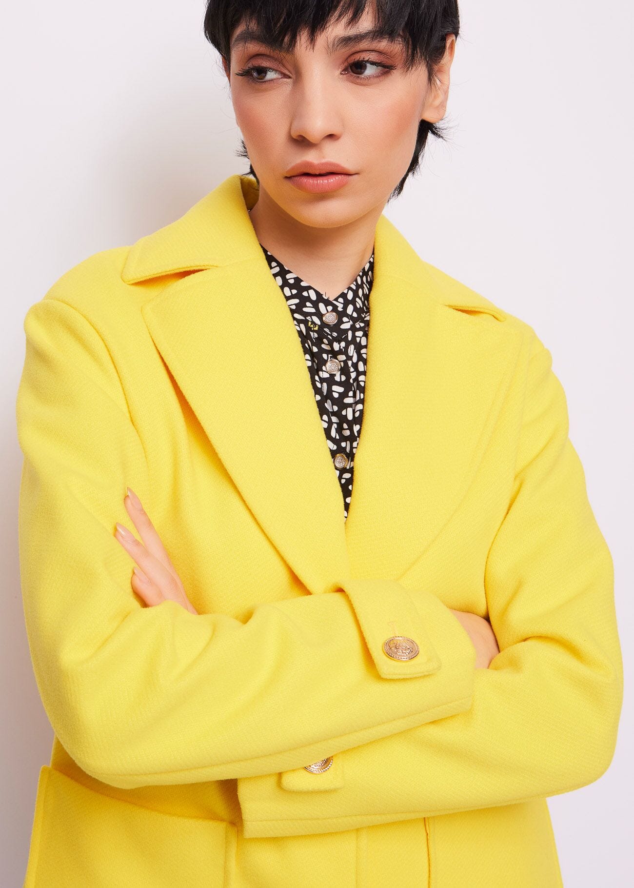 Yellow coat