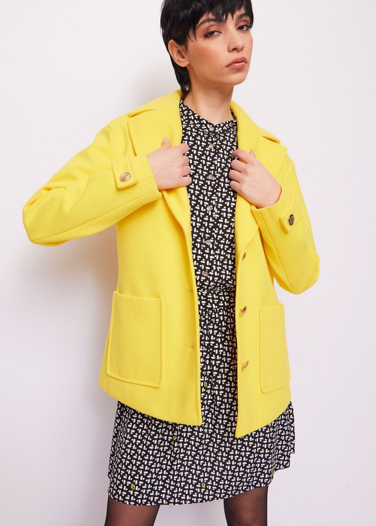Yellow coat