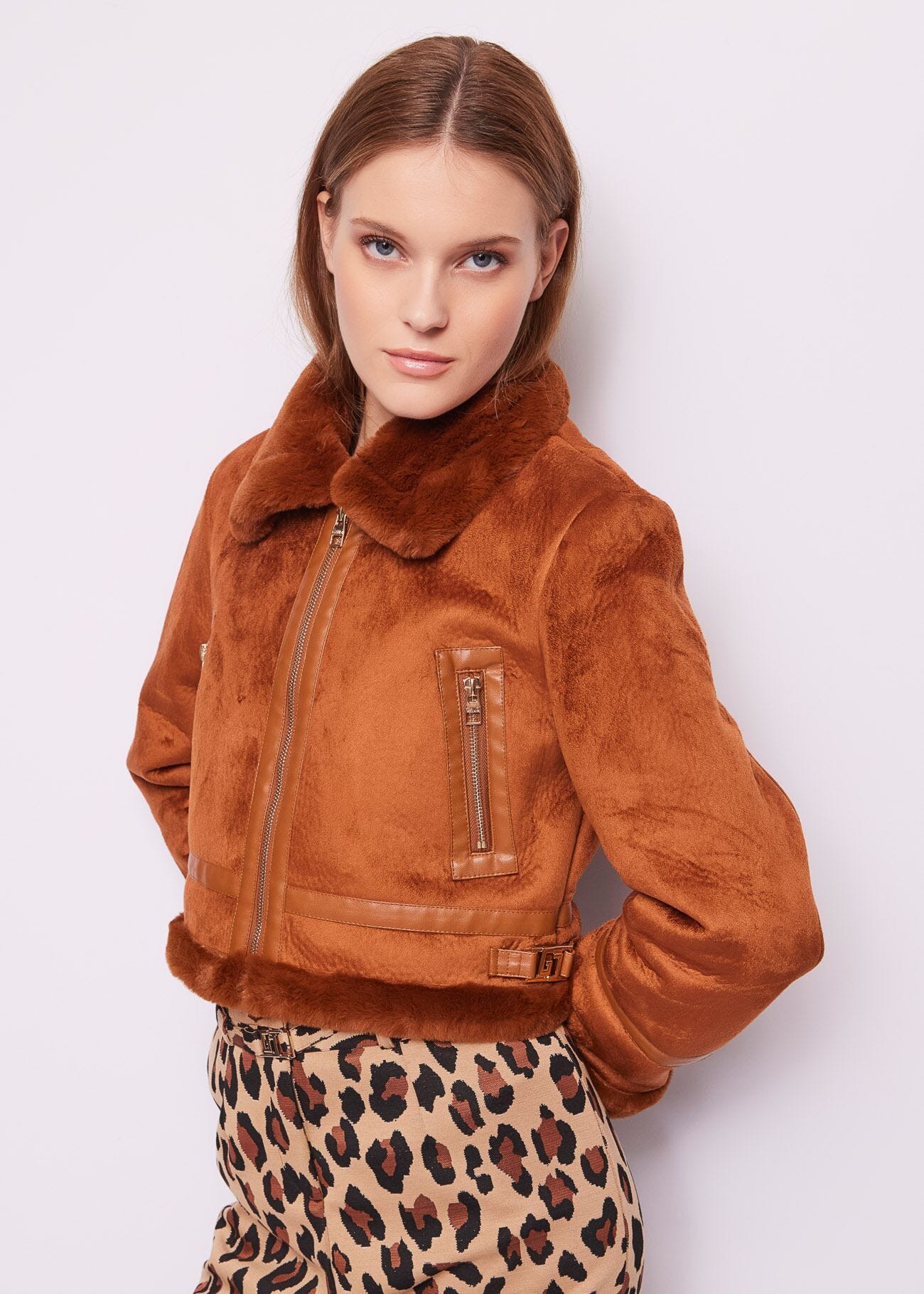 Veste en suédine