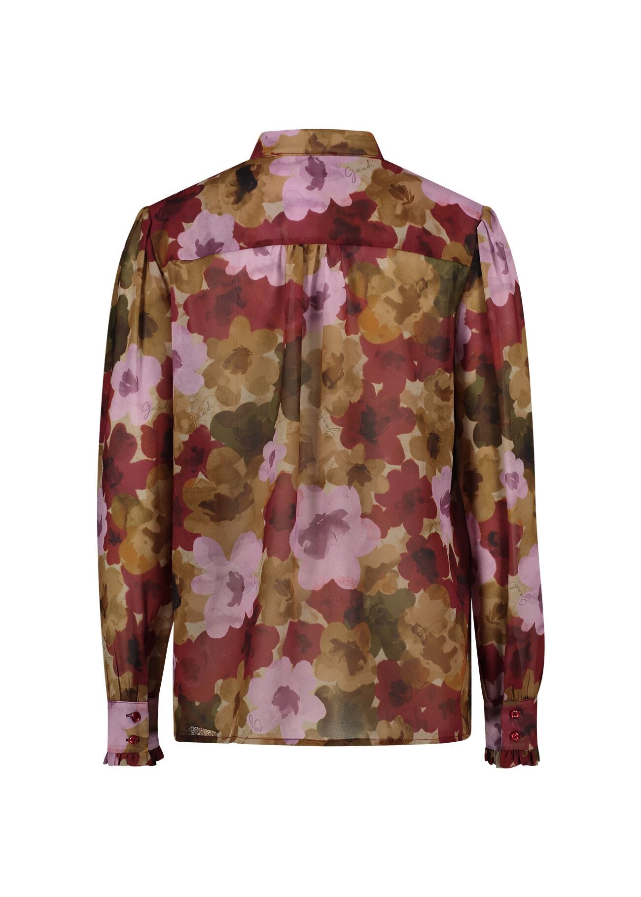 Georgette floral shirt