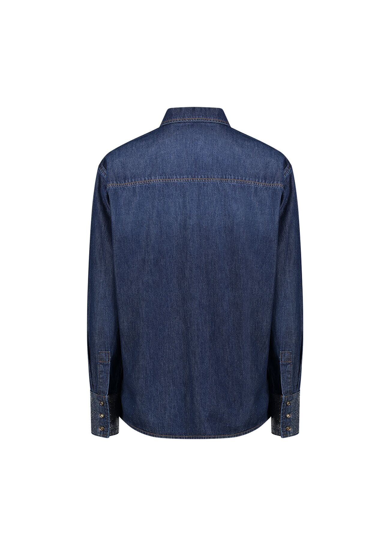 Camicia in denim di cotone