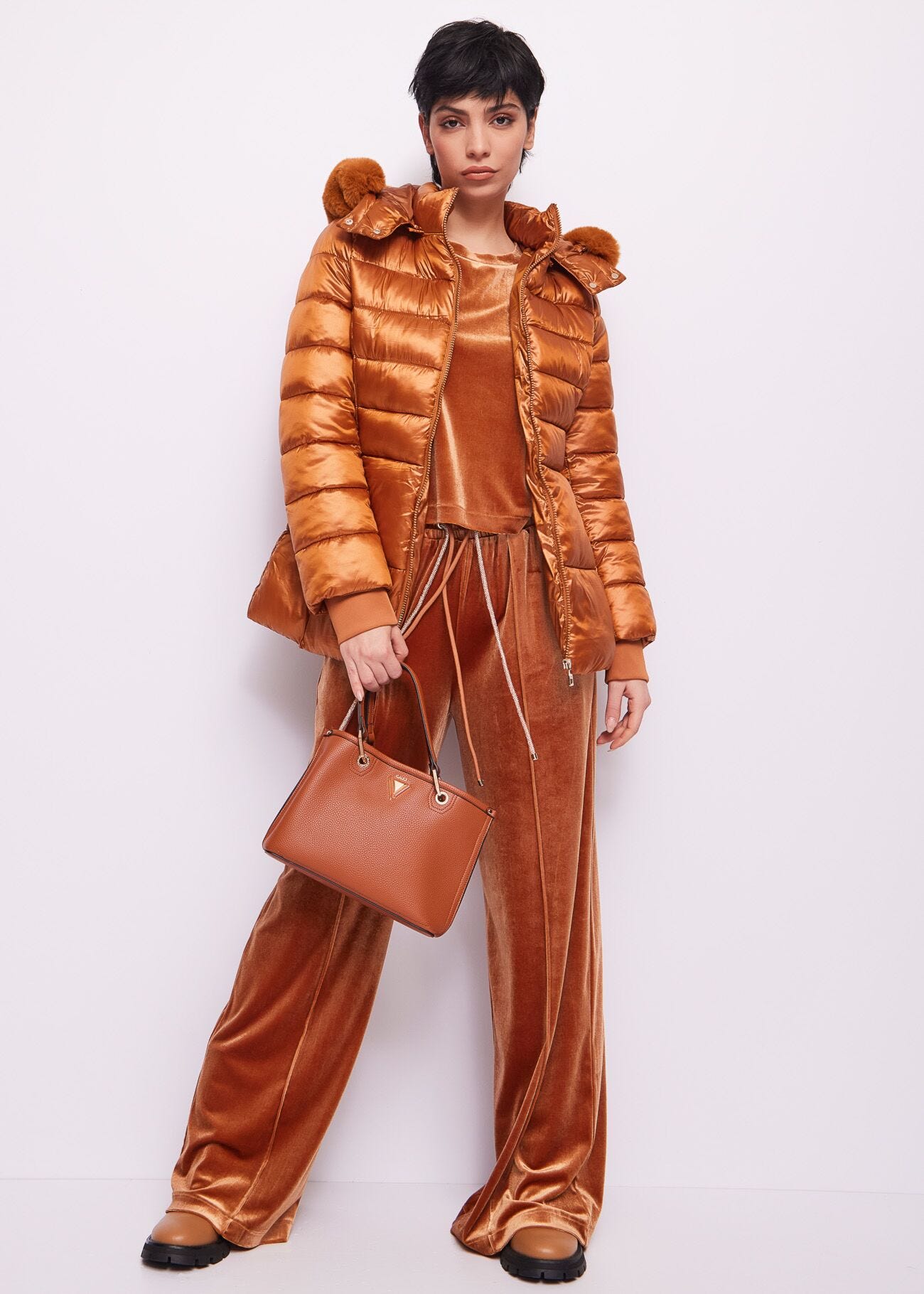 Brown chenille sweatshirt