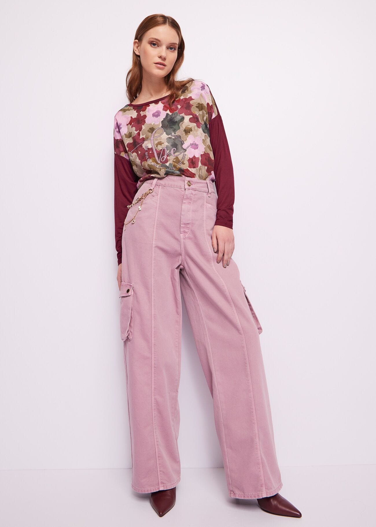 Tshirt with floral print