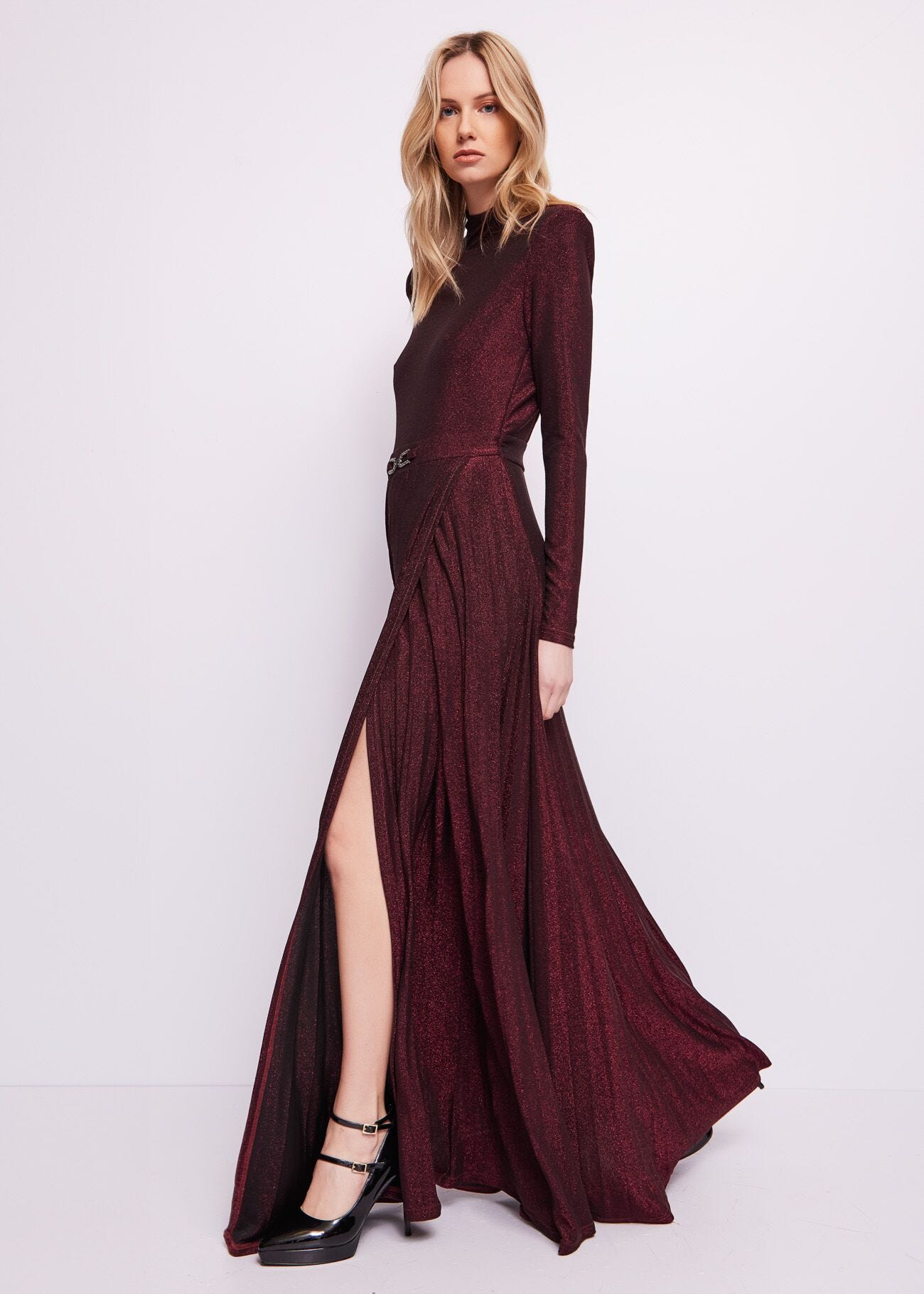 Tuta in jersey lurex