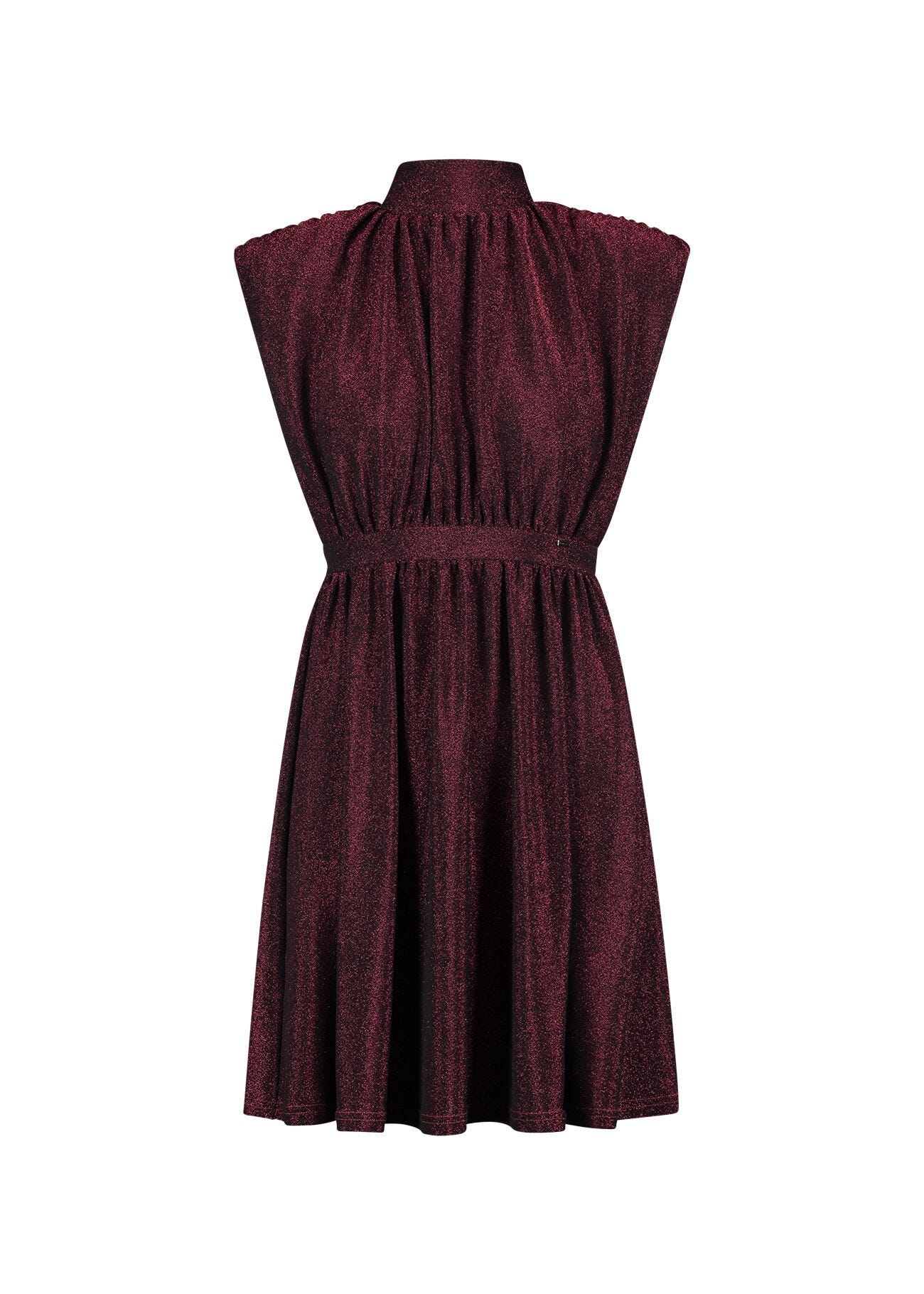 Lurex jersey dress