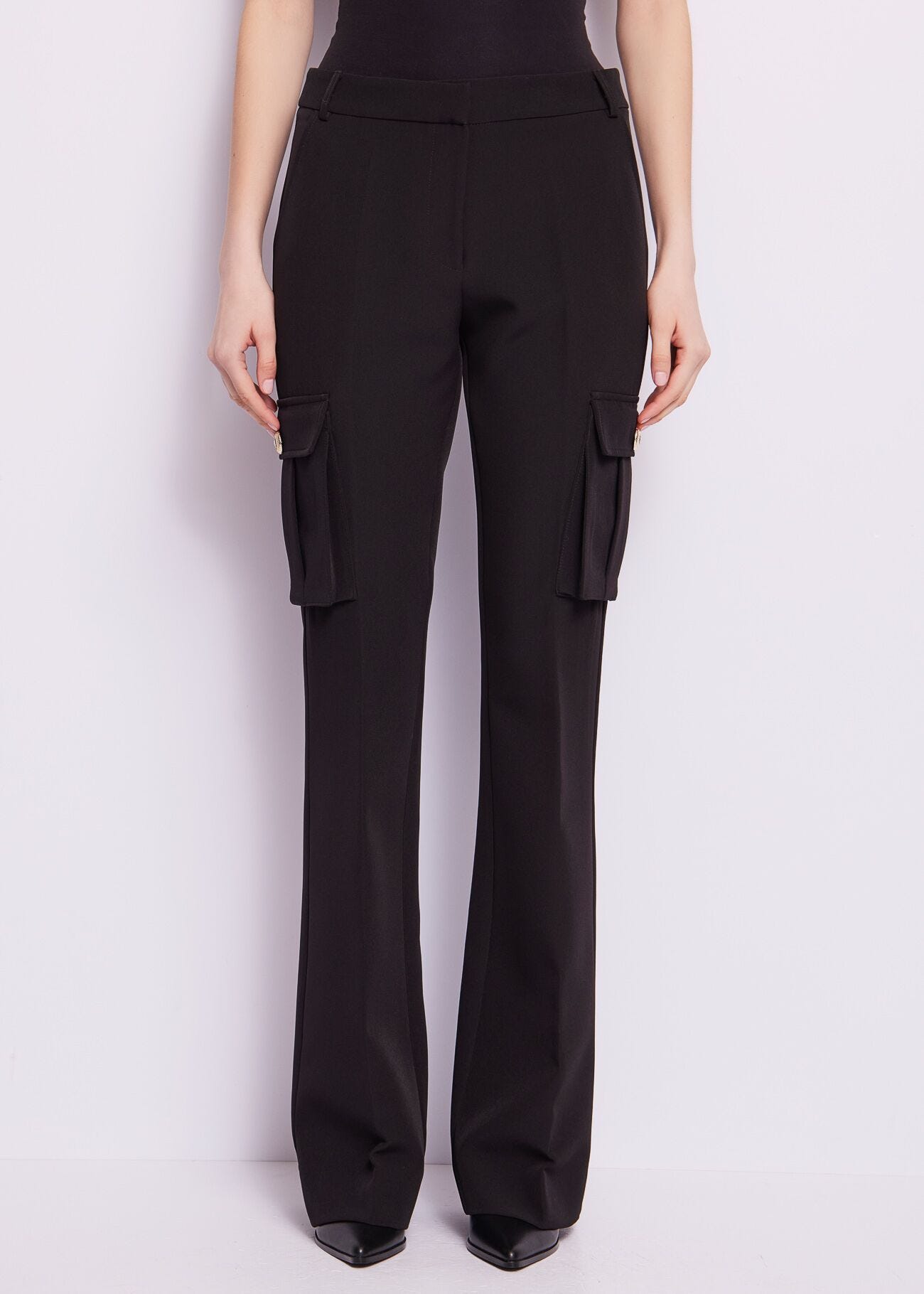 Pantaloni cargo elasticizzati
