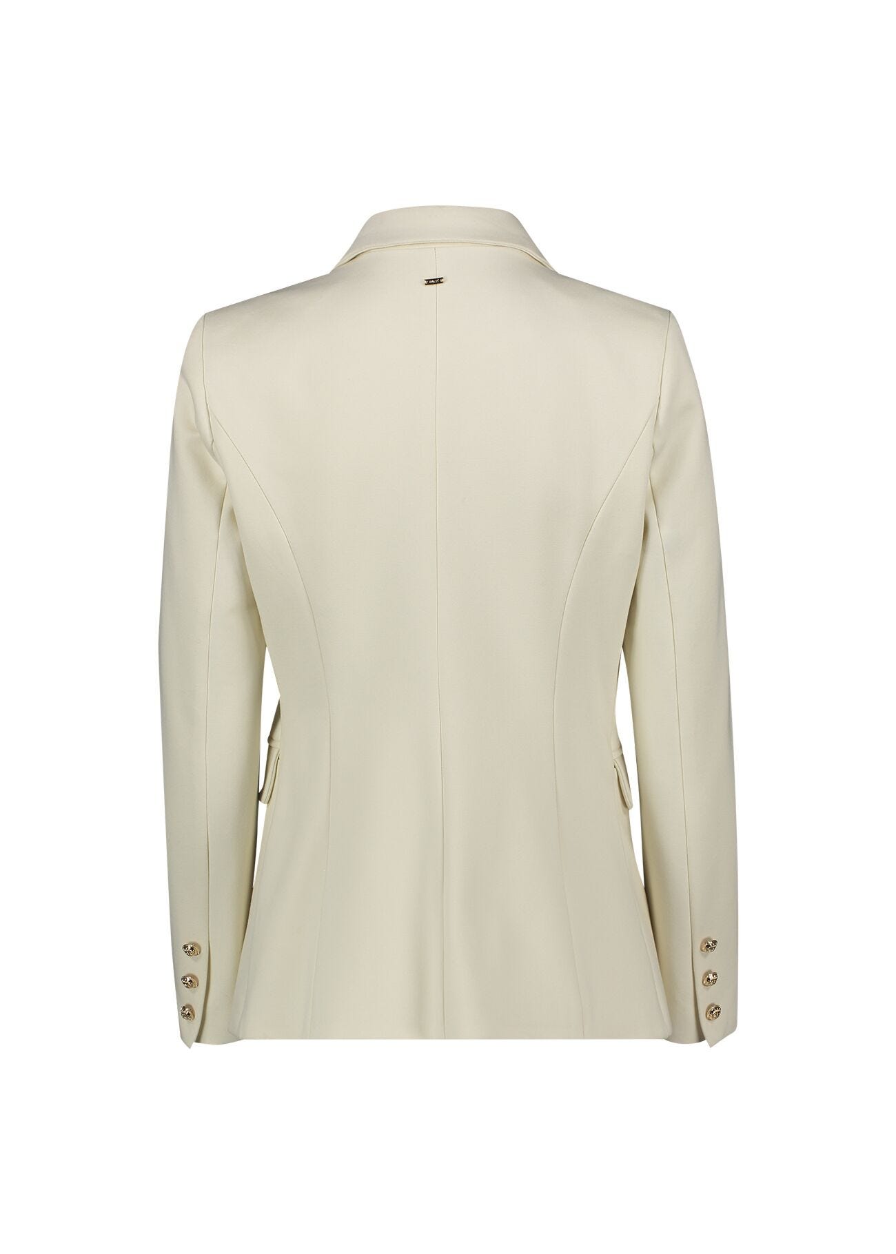 White doublebreasted blazer