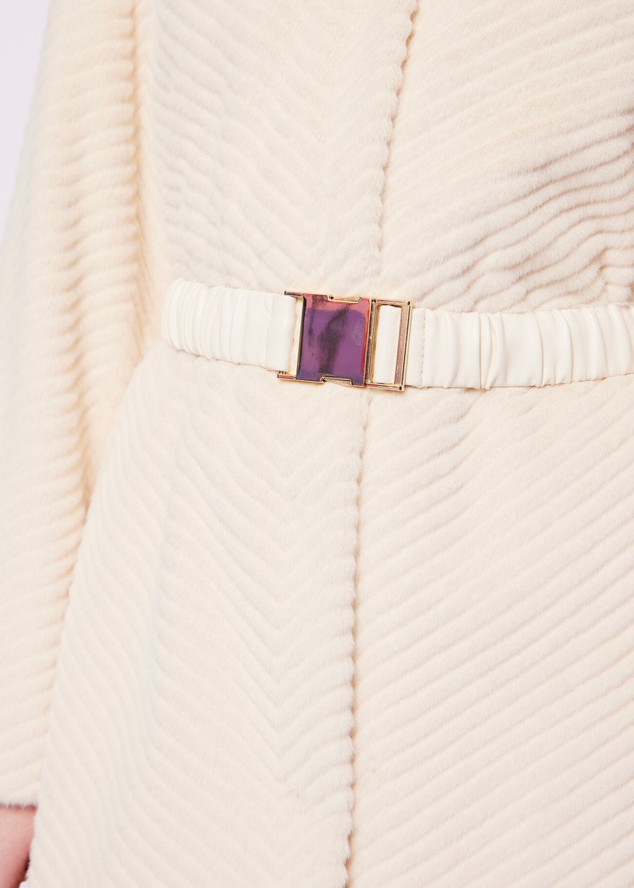 Faux fur coat