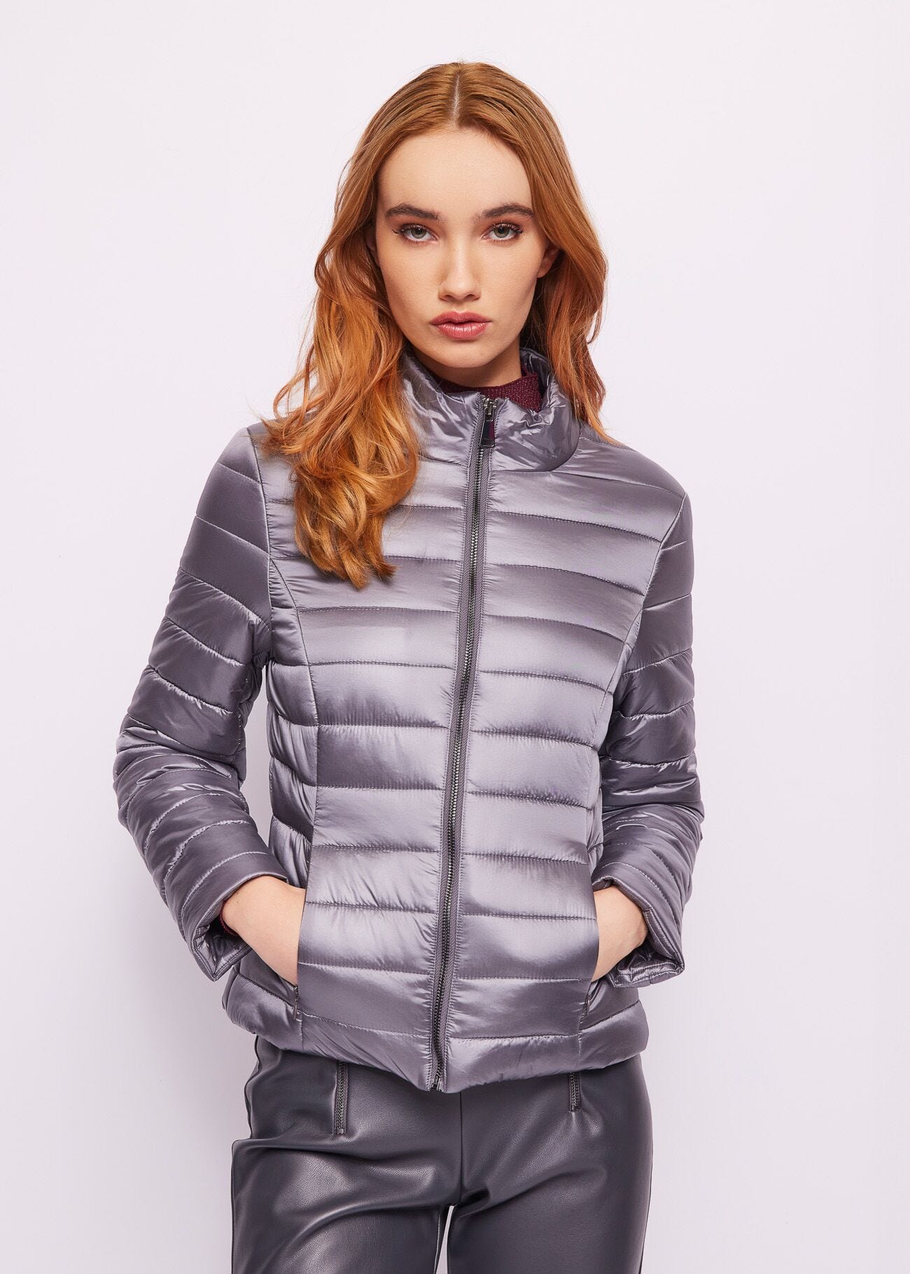 Faux fur jacket