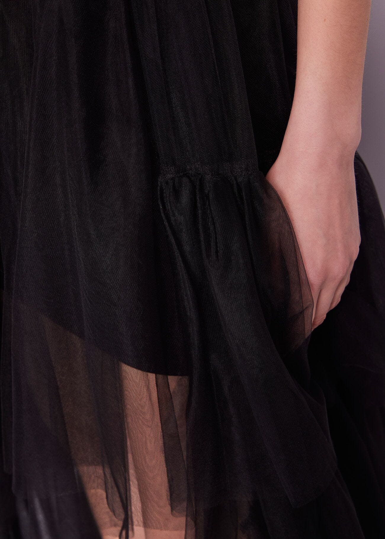 Gonna lunga in tulle