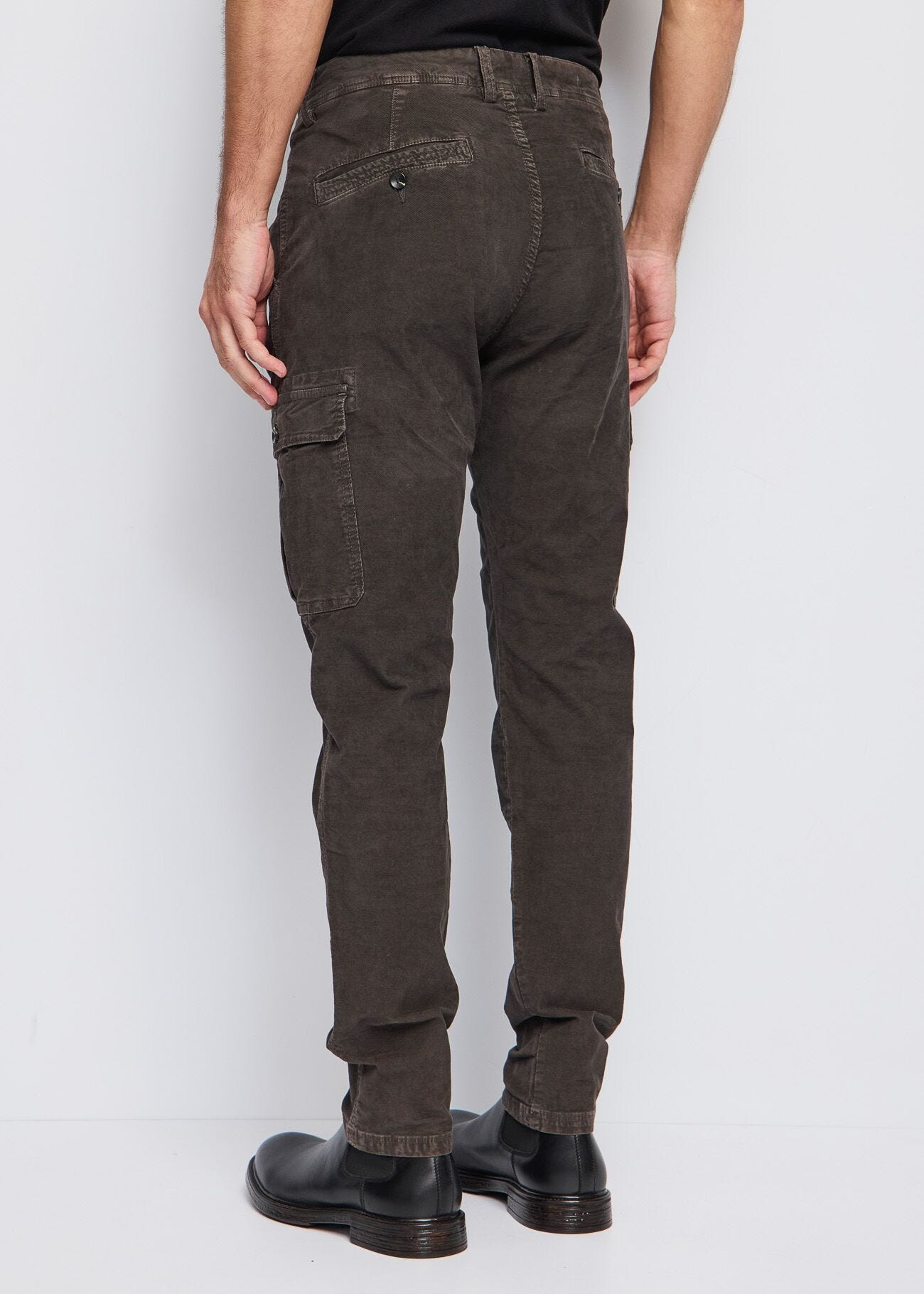 Pantaloni in velluto di cotone