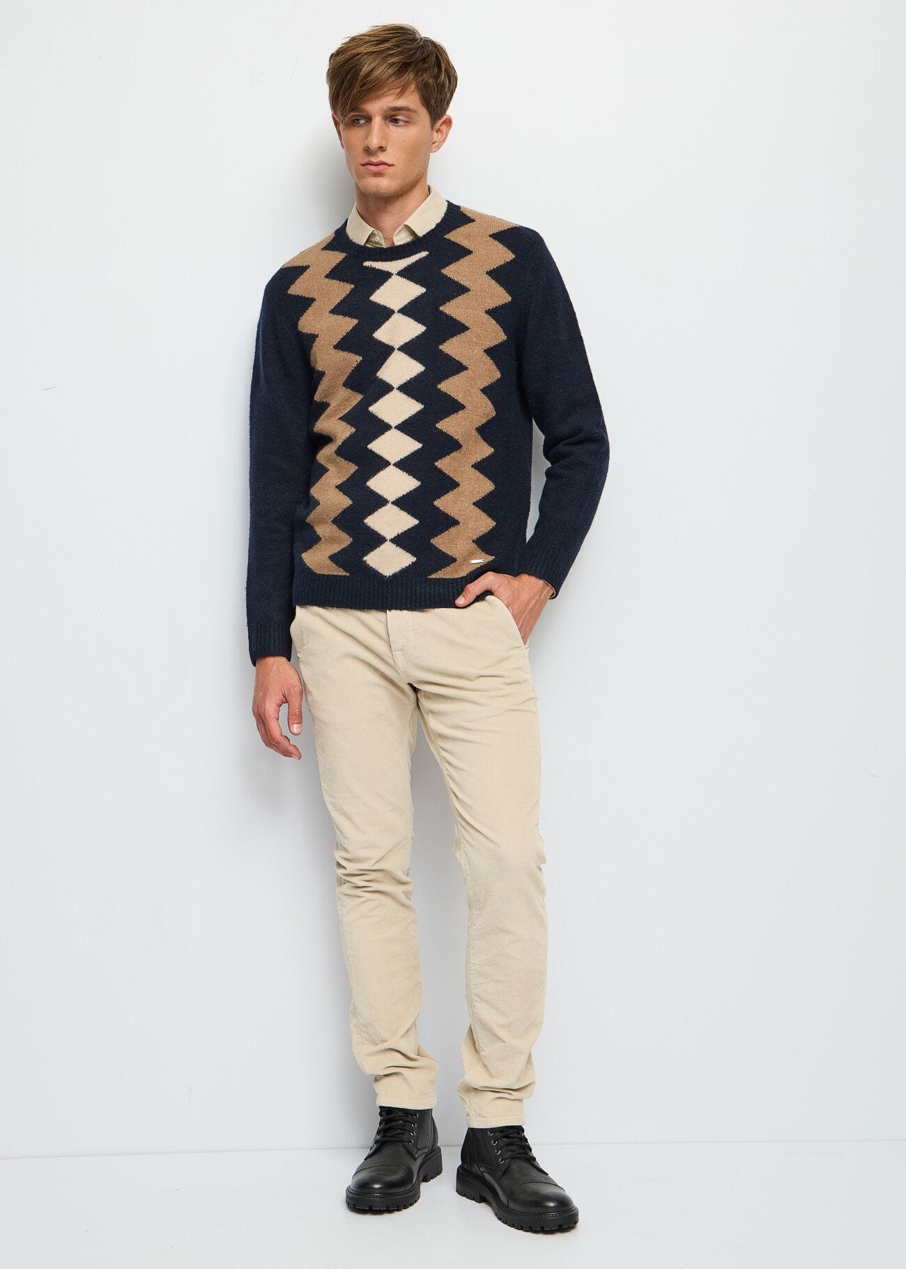 Velvet chinos