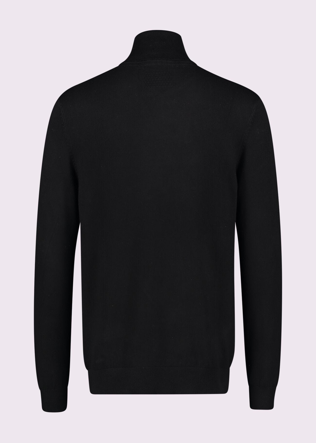 Black turtle neck jumper