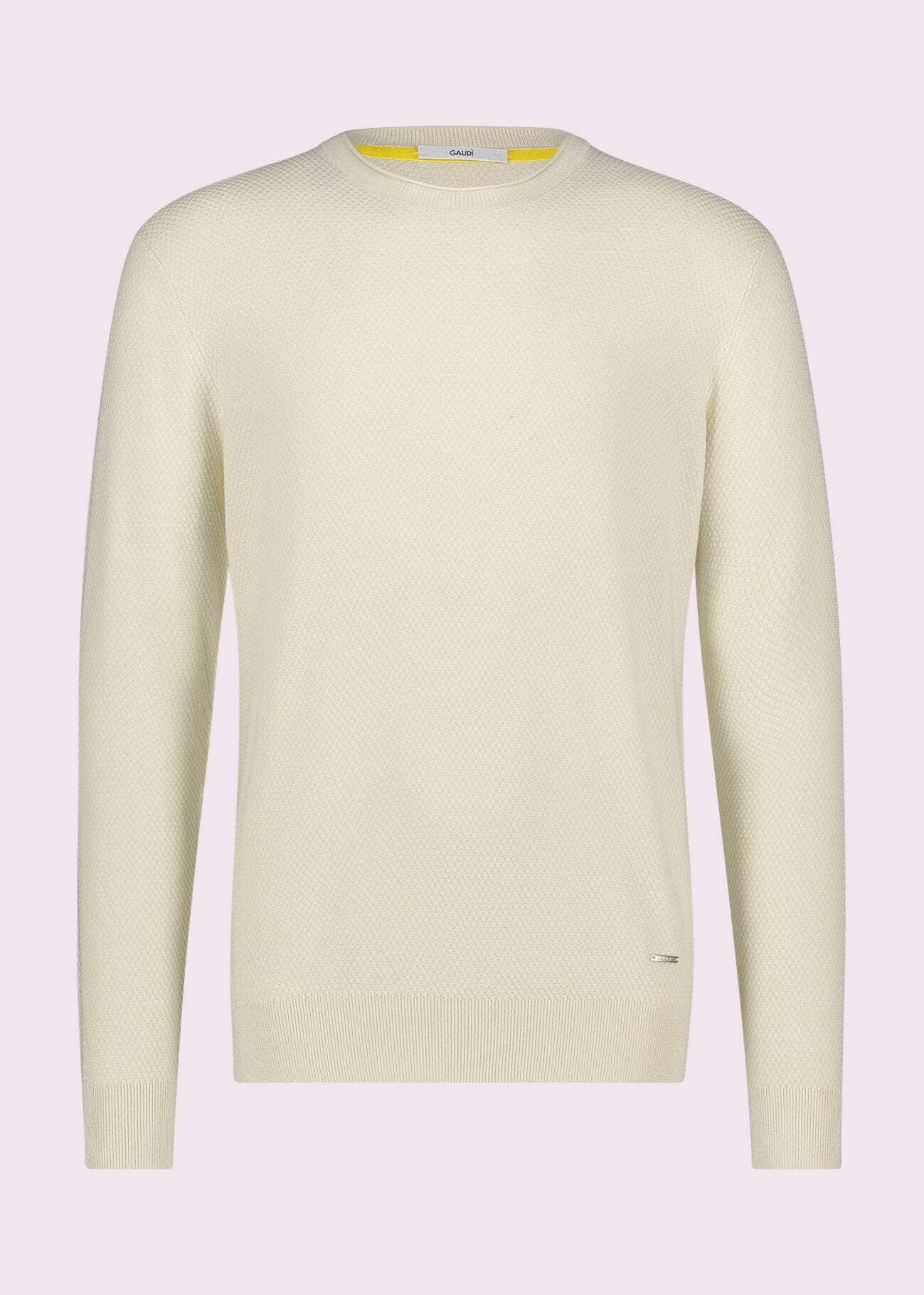Maglia girocollo bianca
