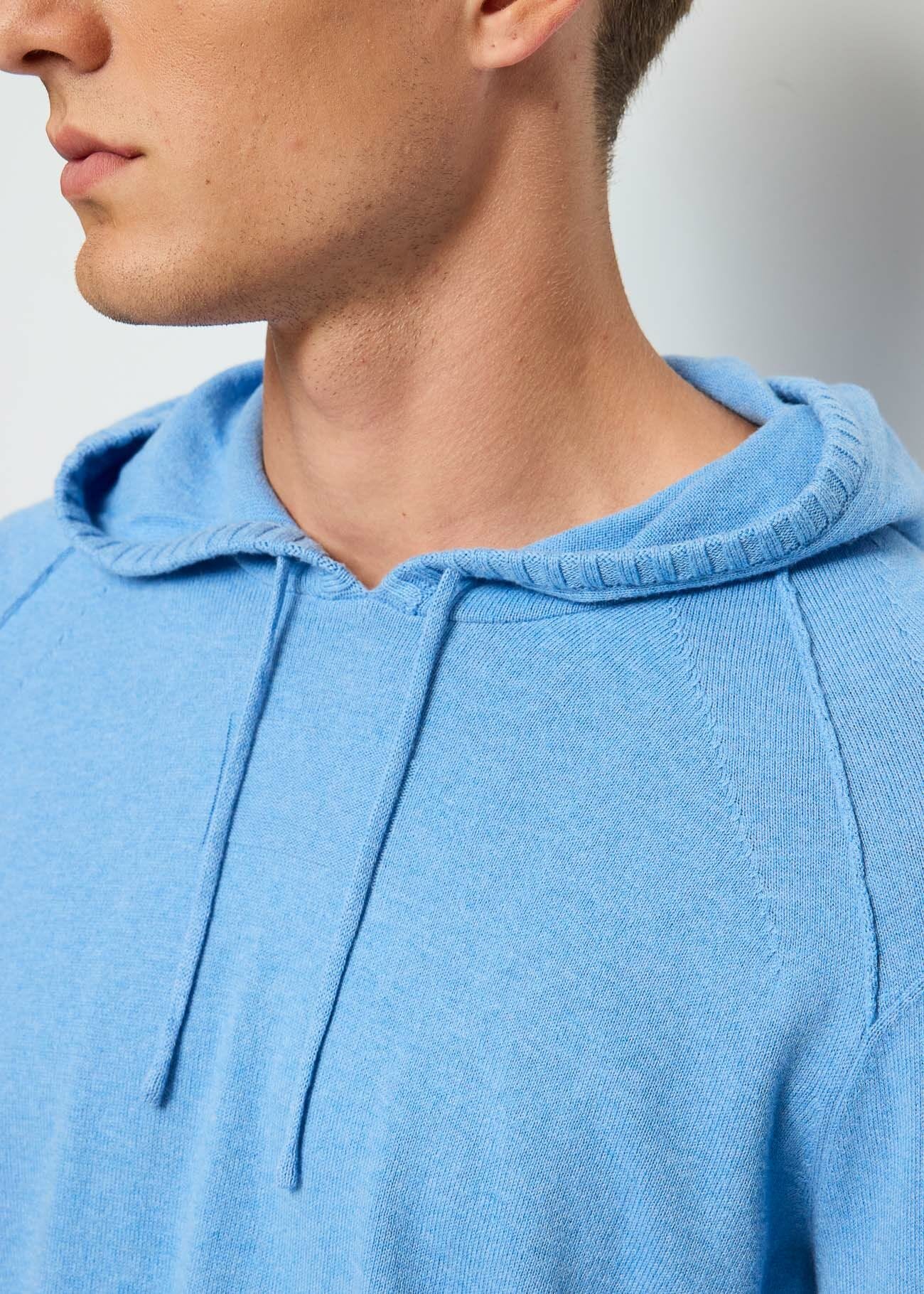 Felpa in cotone e cashmere