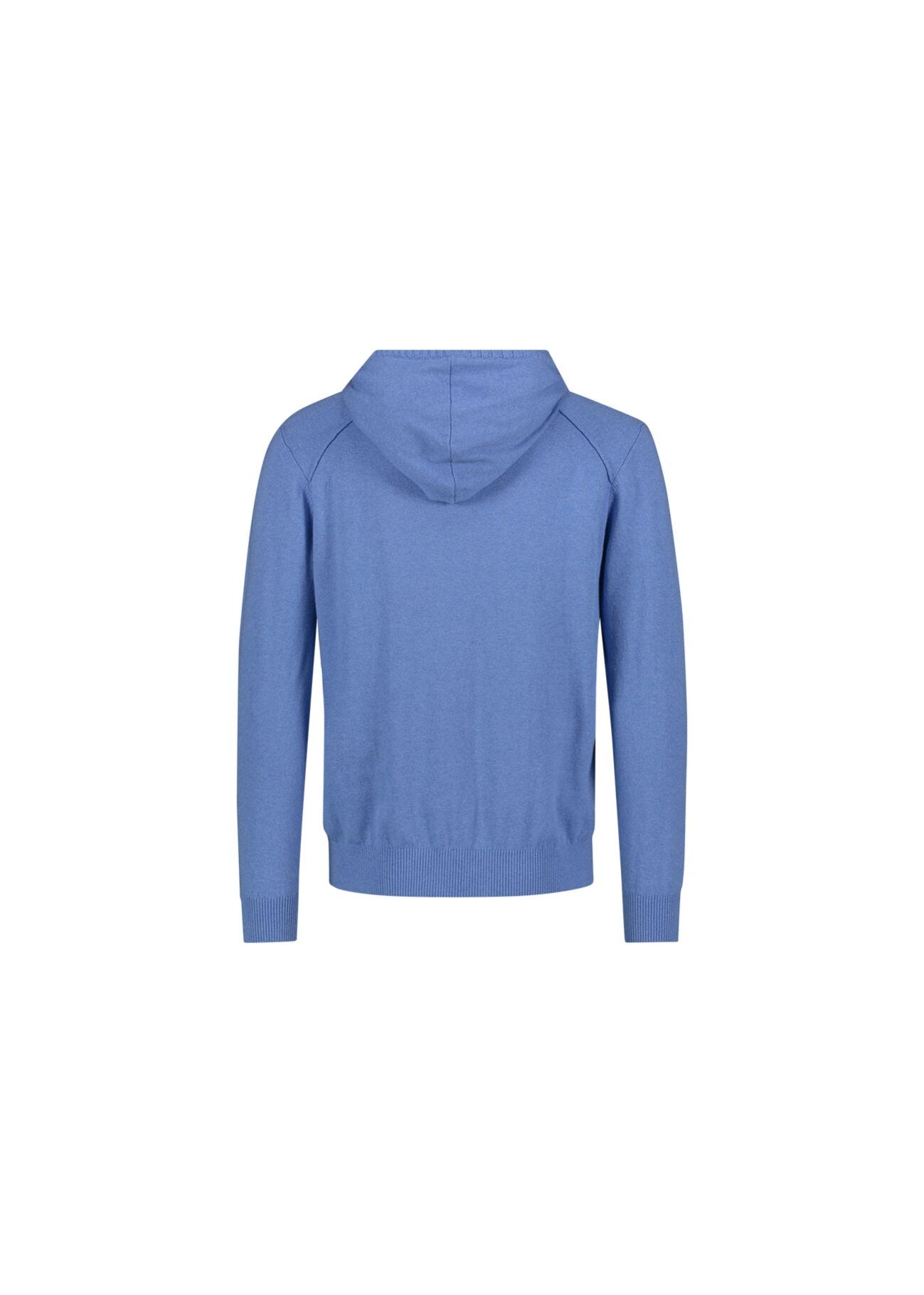 Felpa in cotone e cashmere