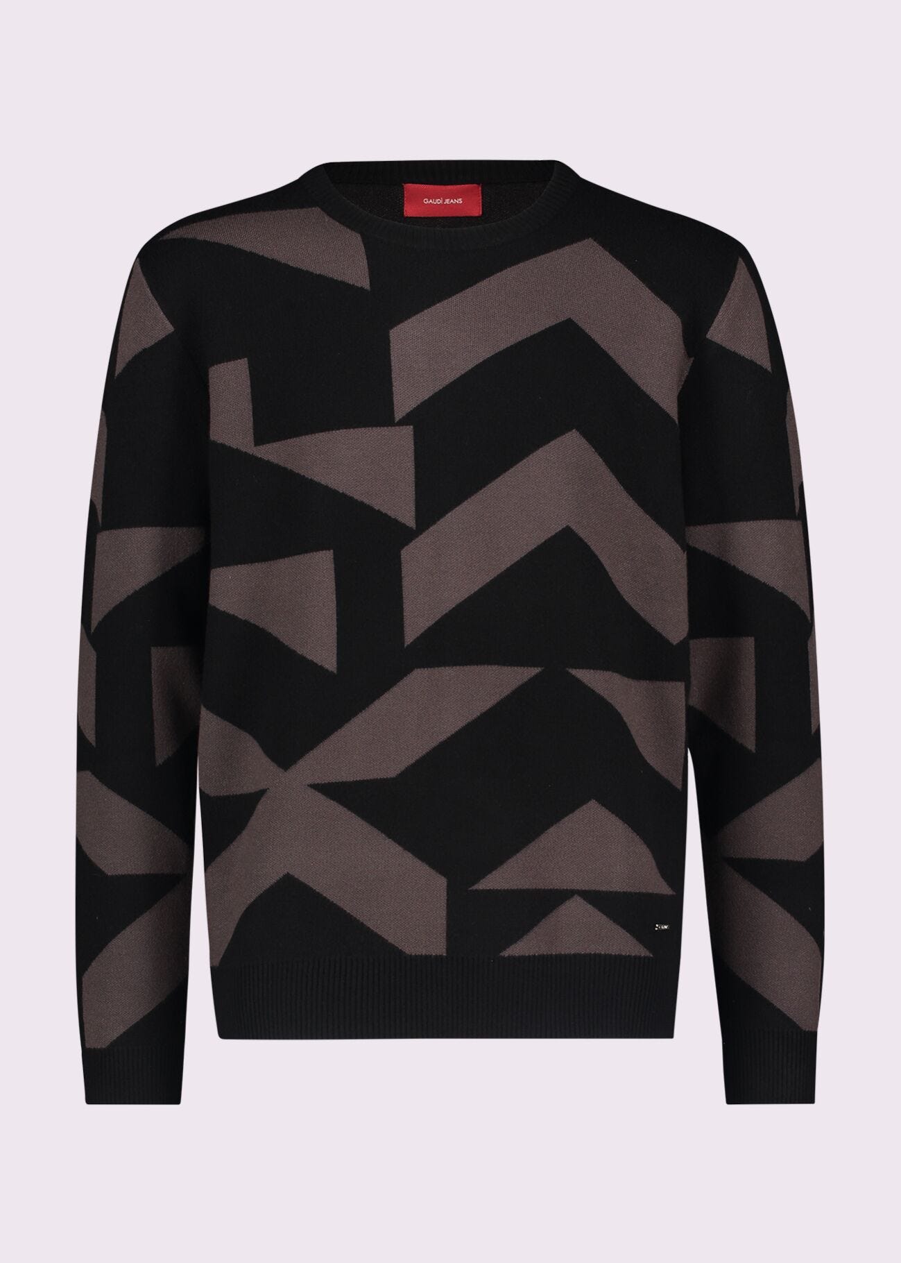 Maglia con motivo geometrico