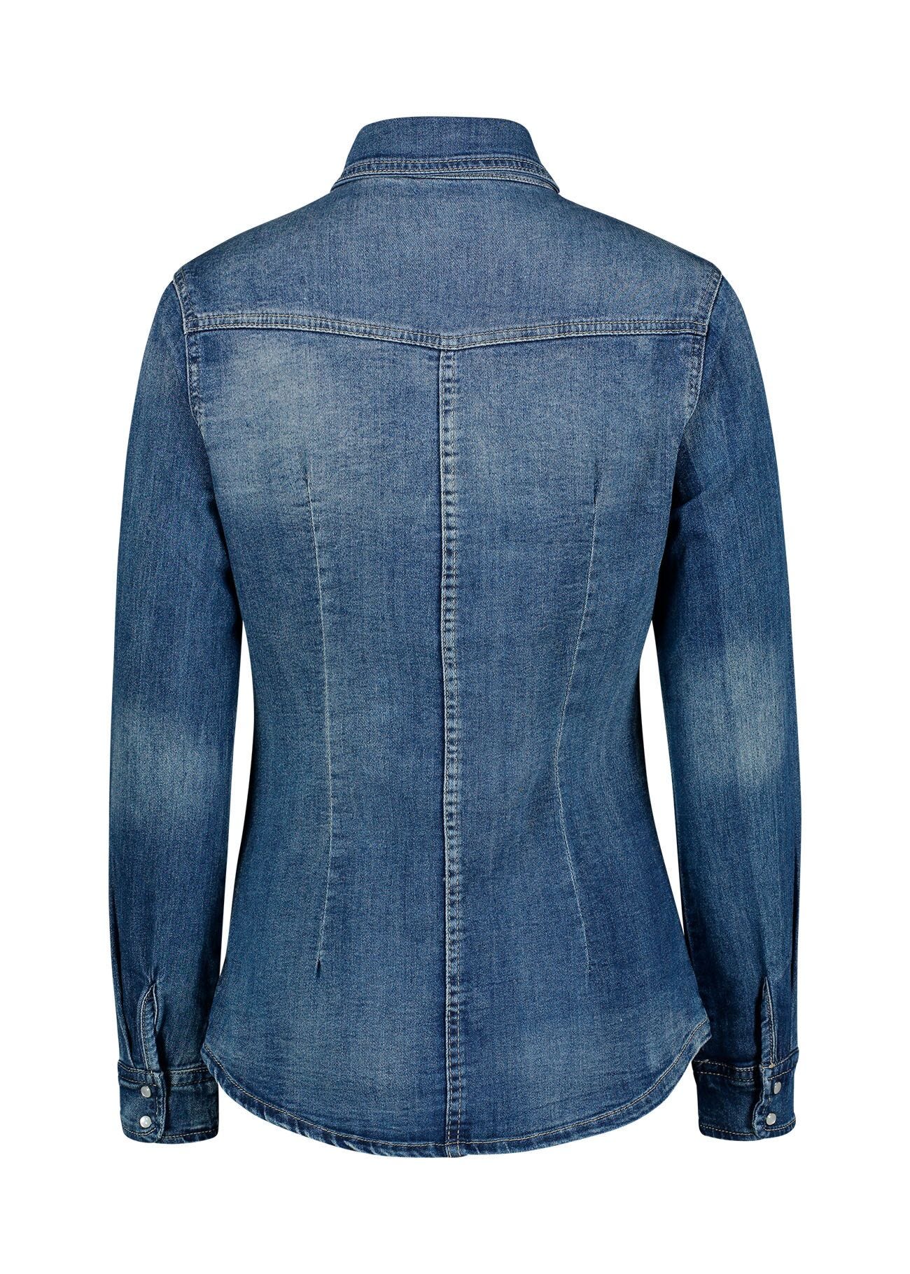 Cotton denim shirt