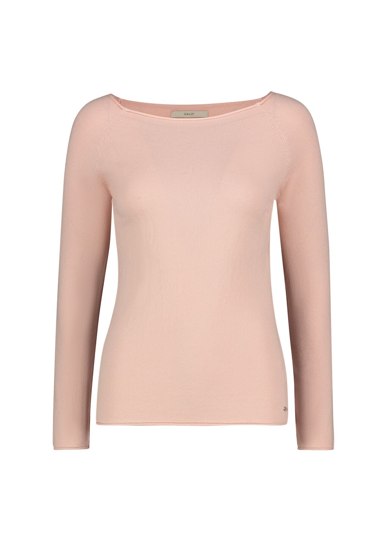 Long-sleeved neckline shirt