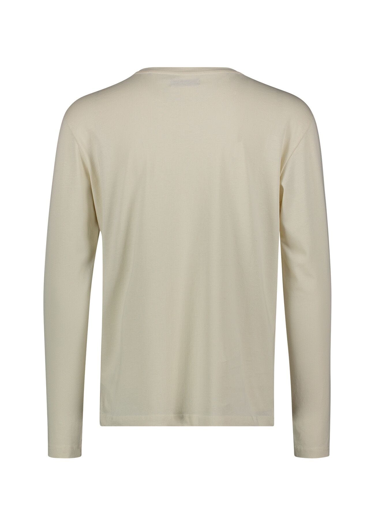 Long-sleeved cotton t-shirt