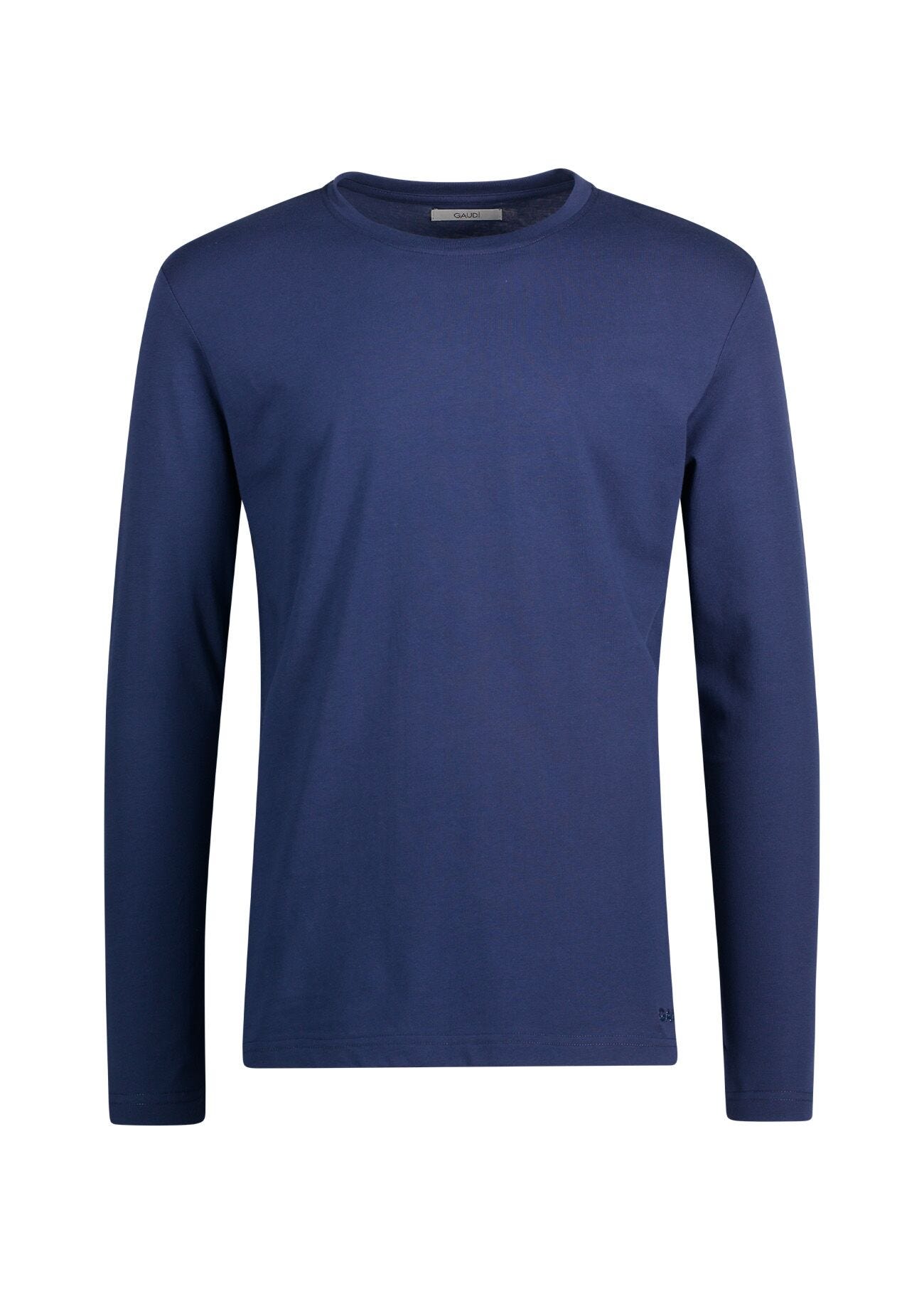 Long-sleeved cotton t-shirt