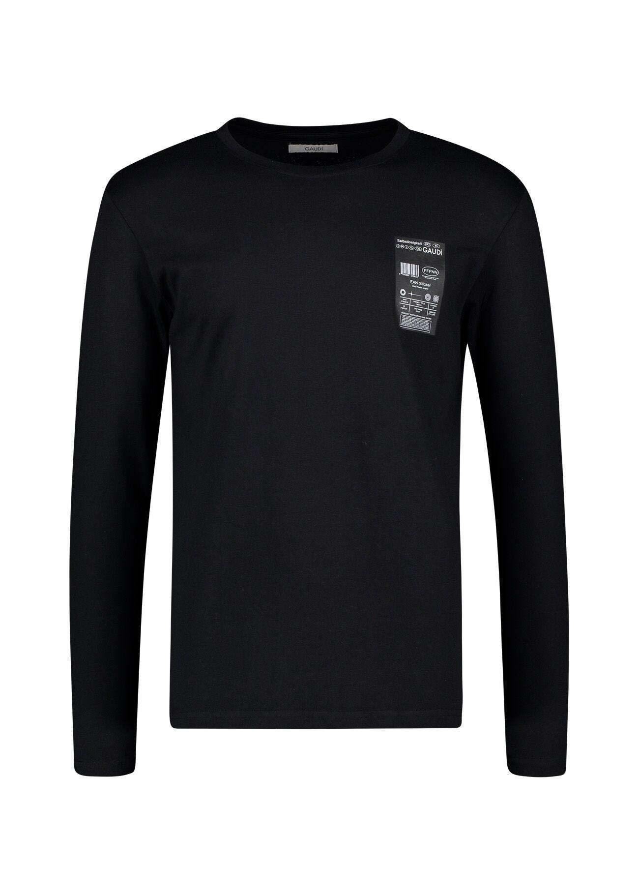 Long-sleeved cotton t-shirt