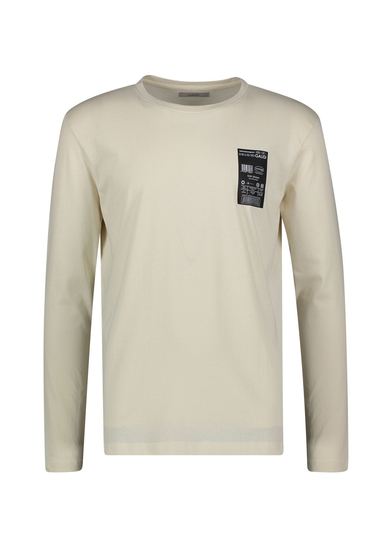 Long-sleeved cotton t-shirt