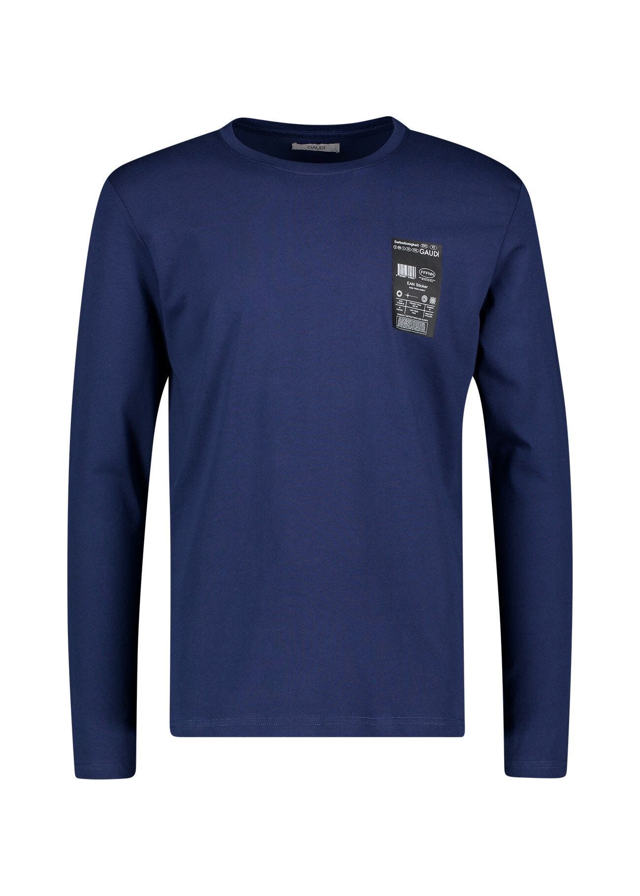 Long-sleeved cotton t-shirt