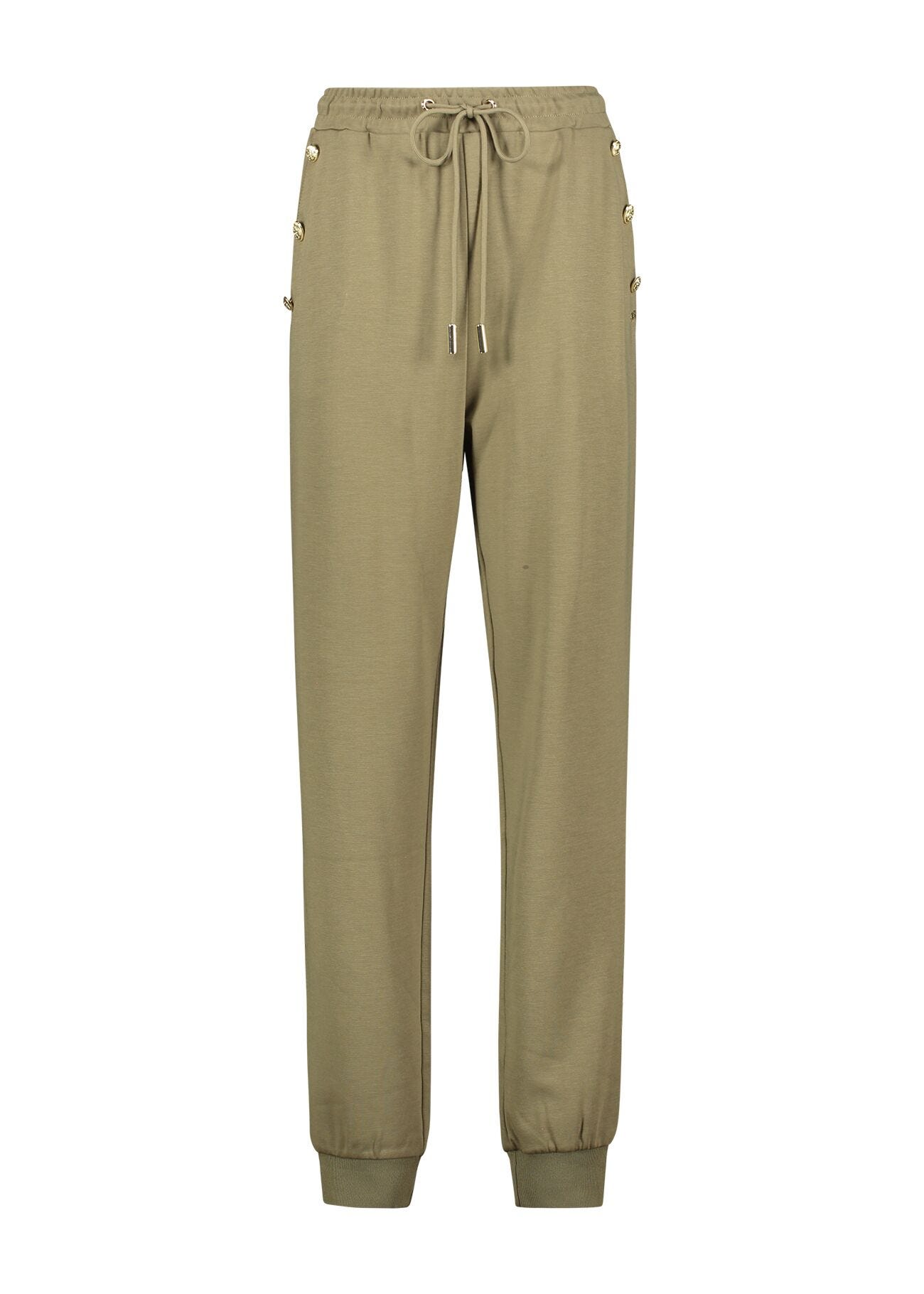 Green joggers