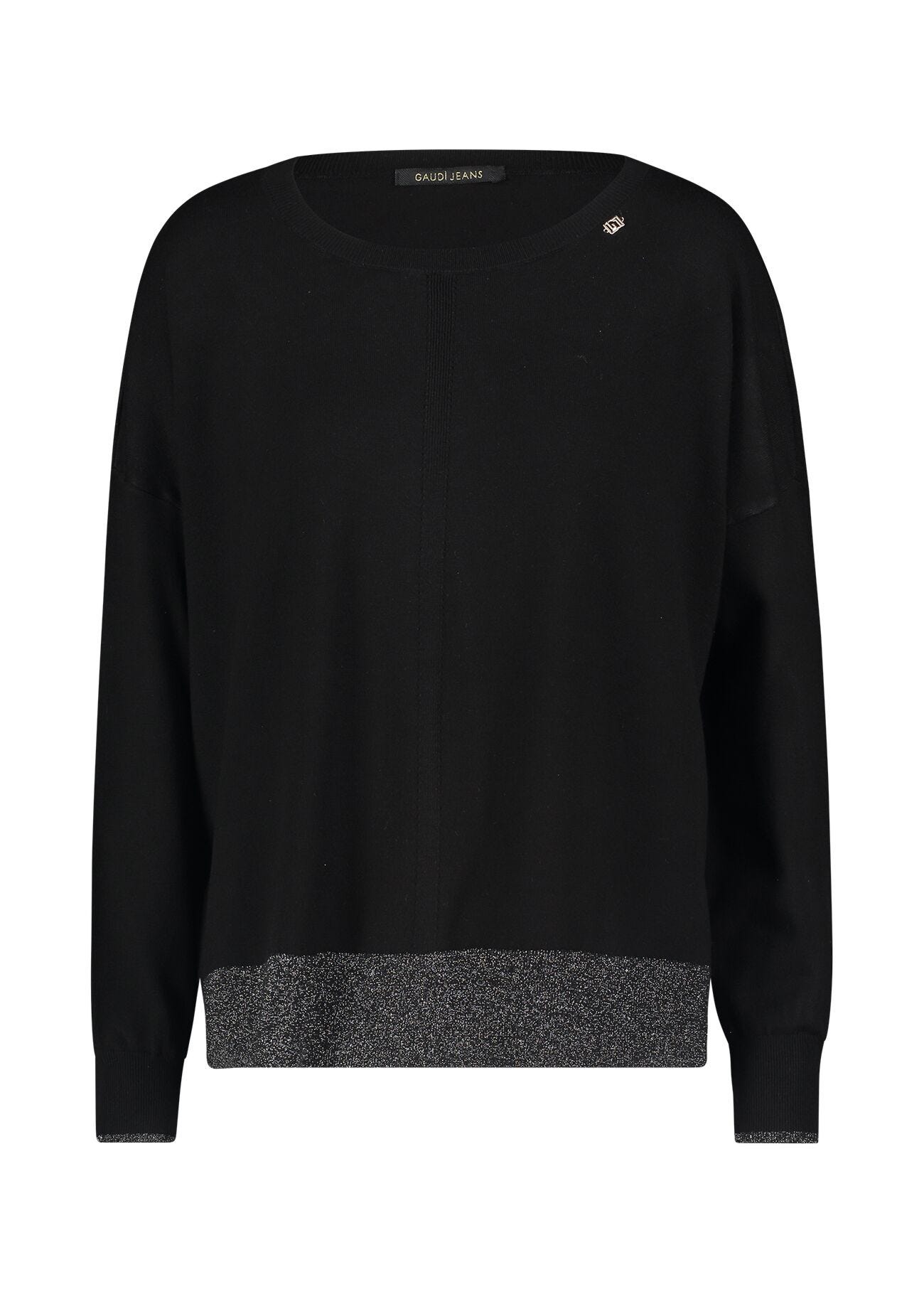 Maglia in filato nero