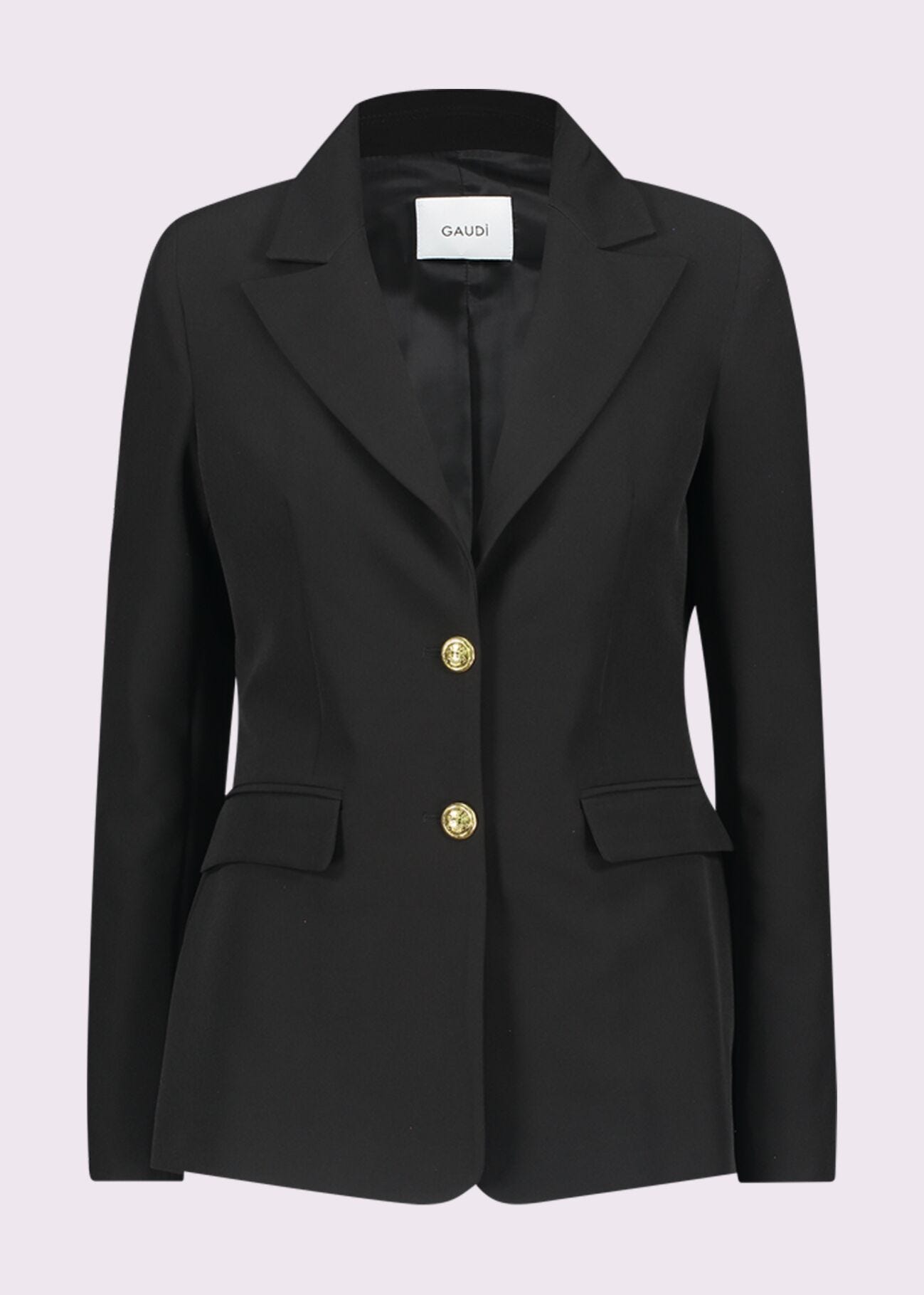 Blazer noir extensible