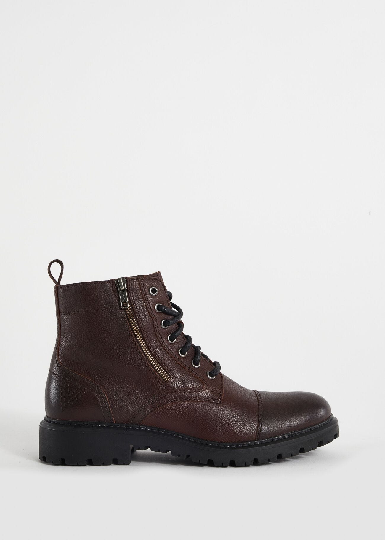Tumbledleather ankle boots