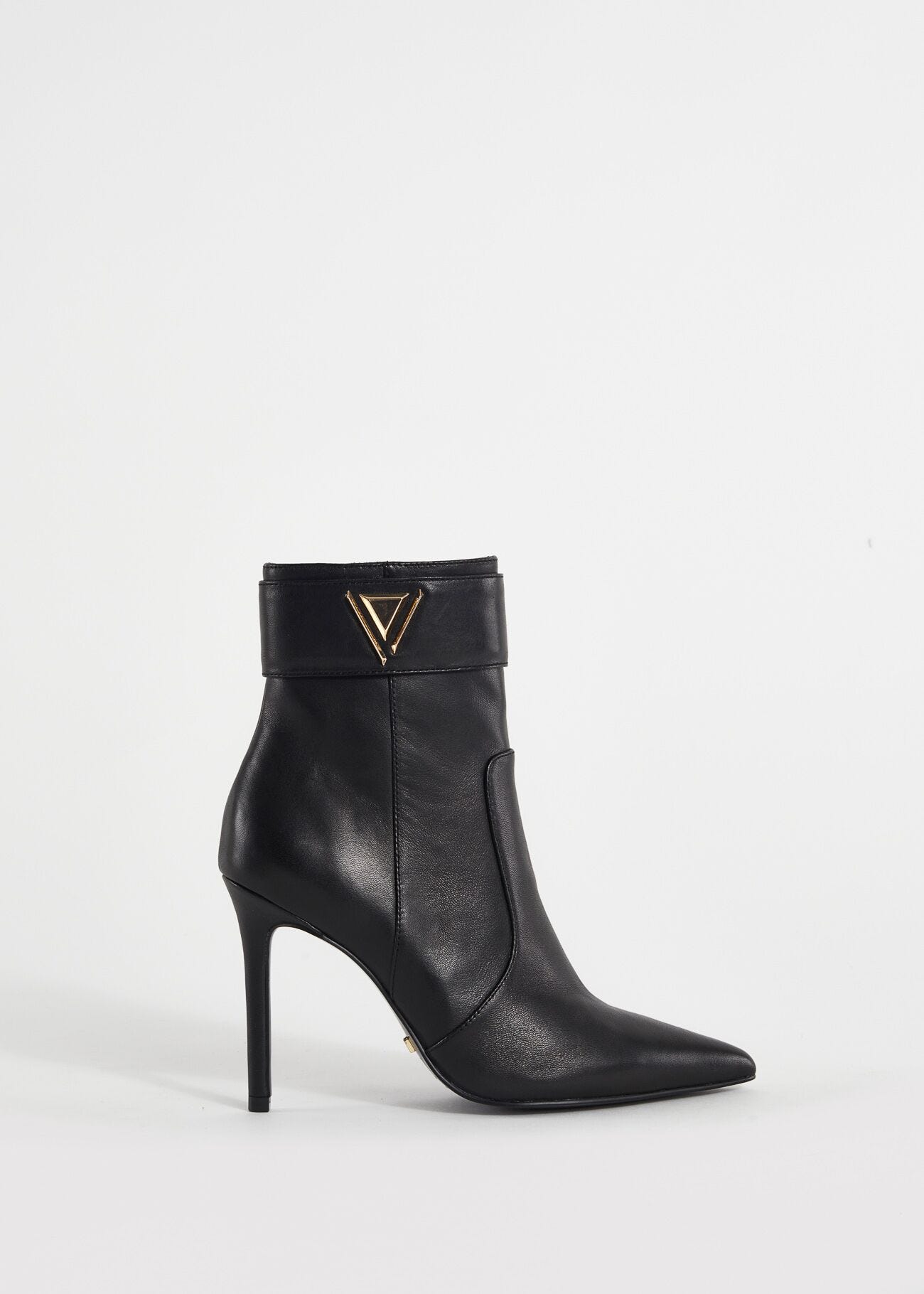 Leather ankle boots