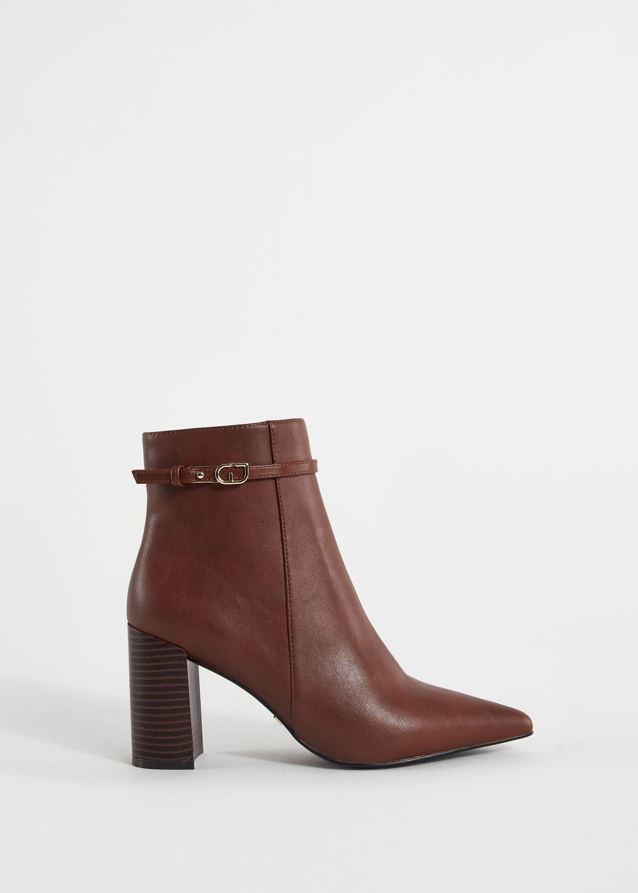 Bottines en cuir