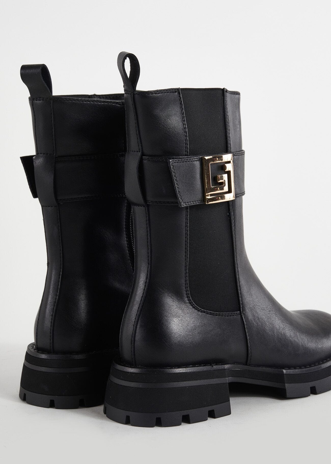 Botines de piel