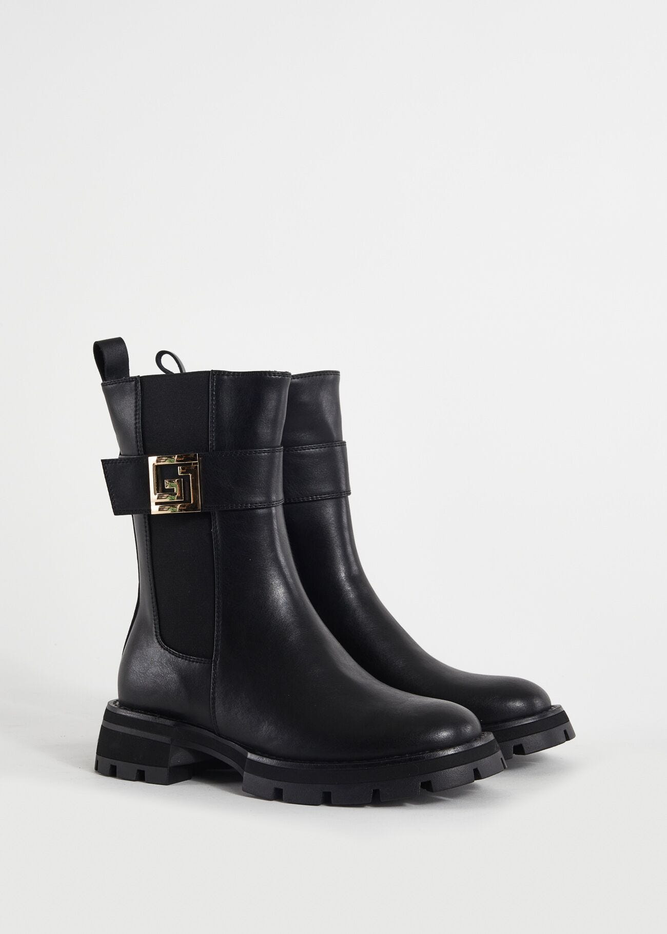 Botines de piel