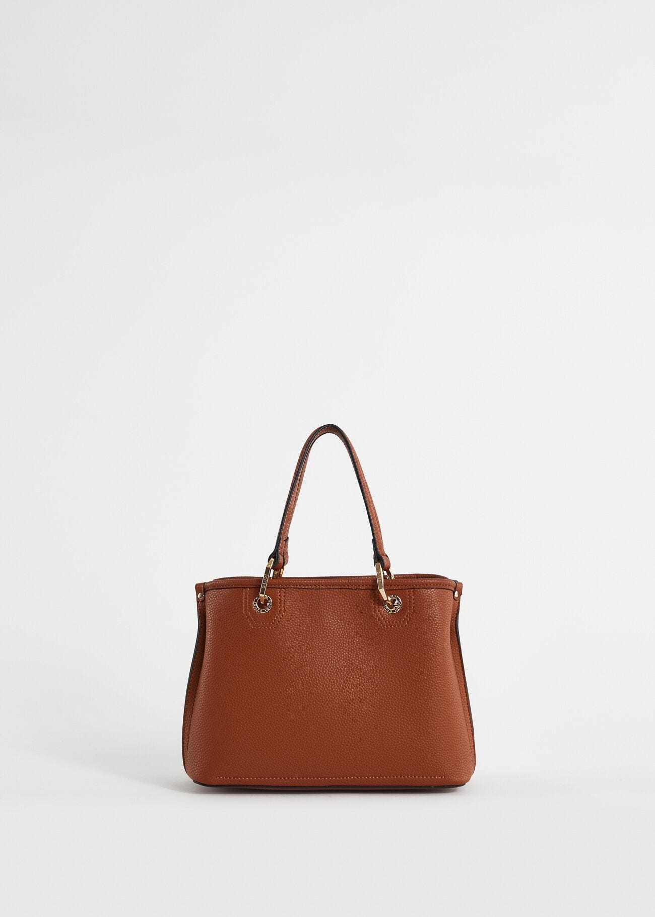 Shopping bag beige con tracolla