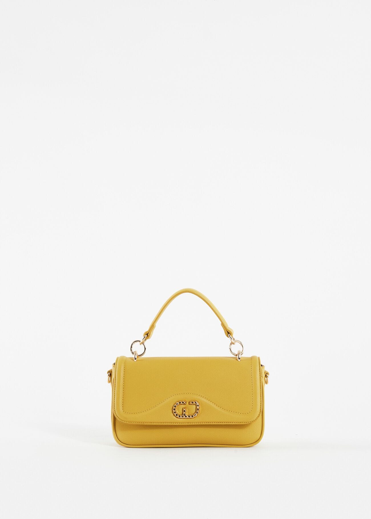 Yellow tophandle bag