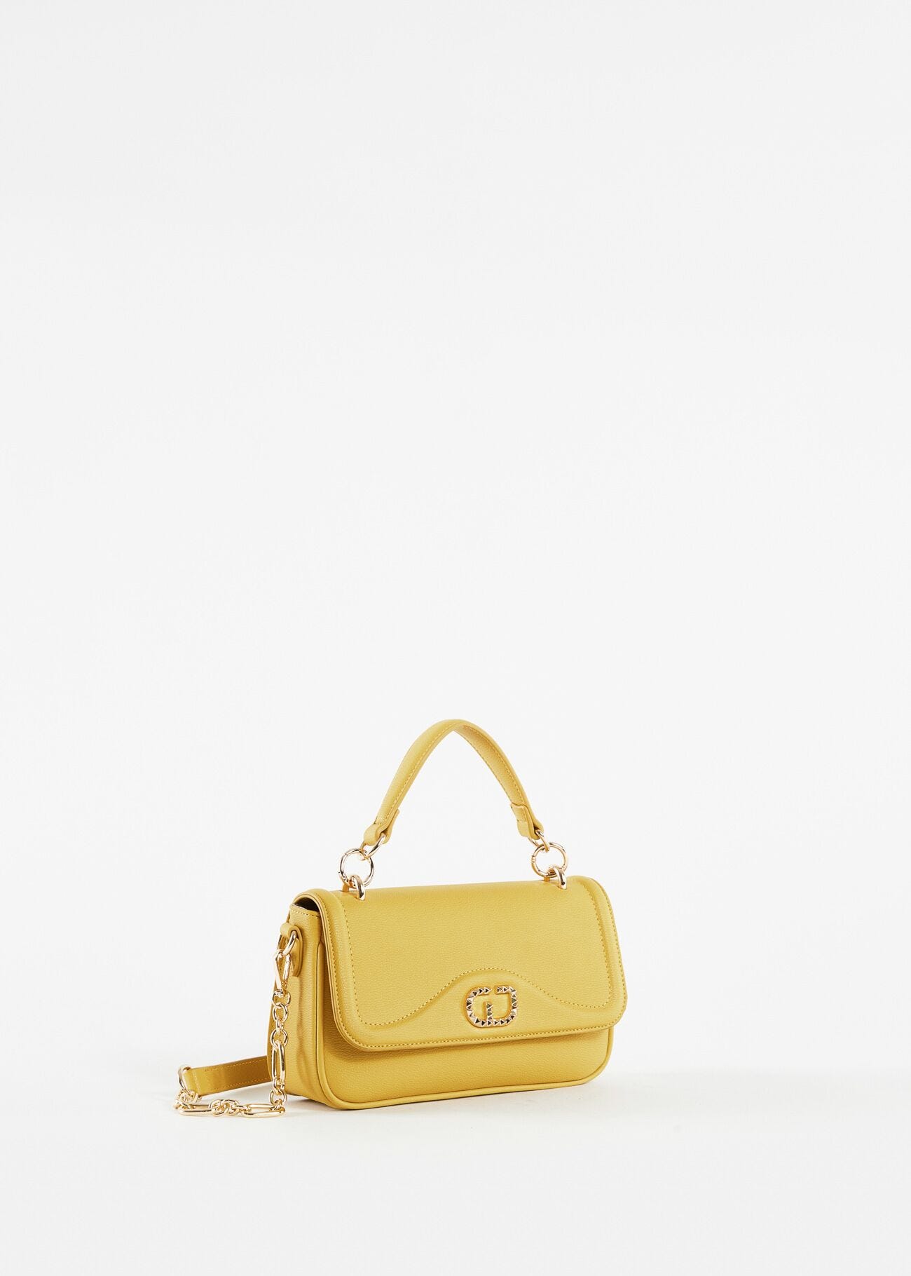 Yellow tophandle bag