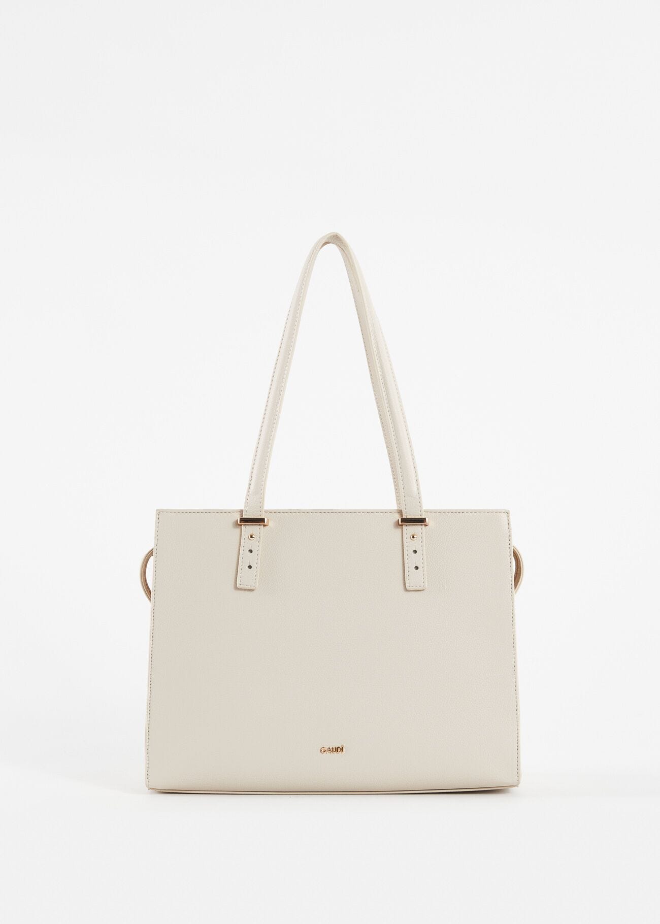 Cabas blanc avec clous