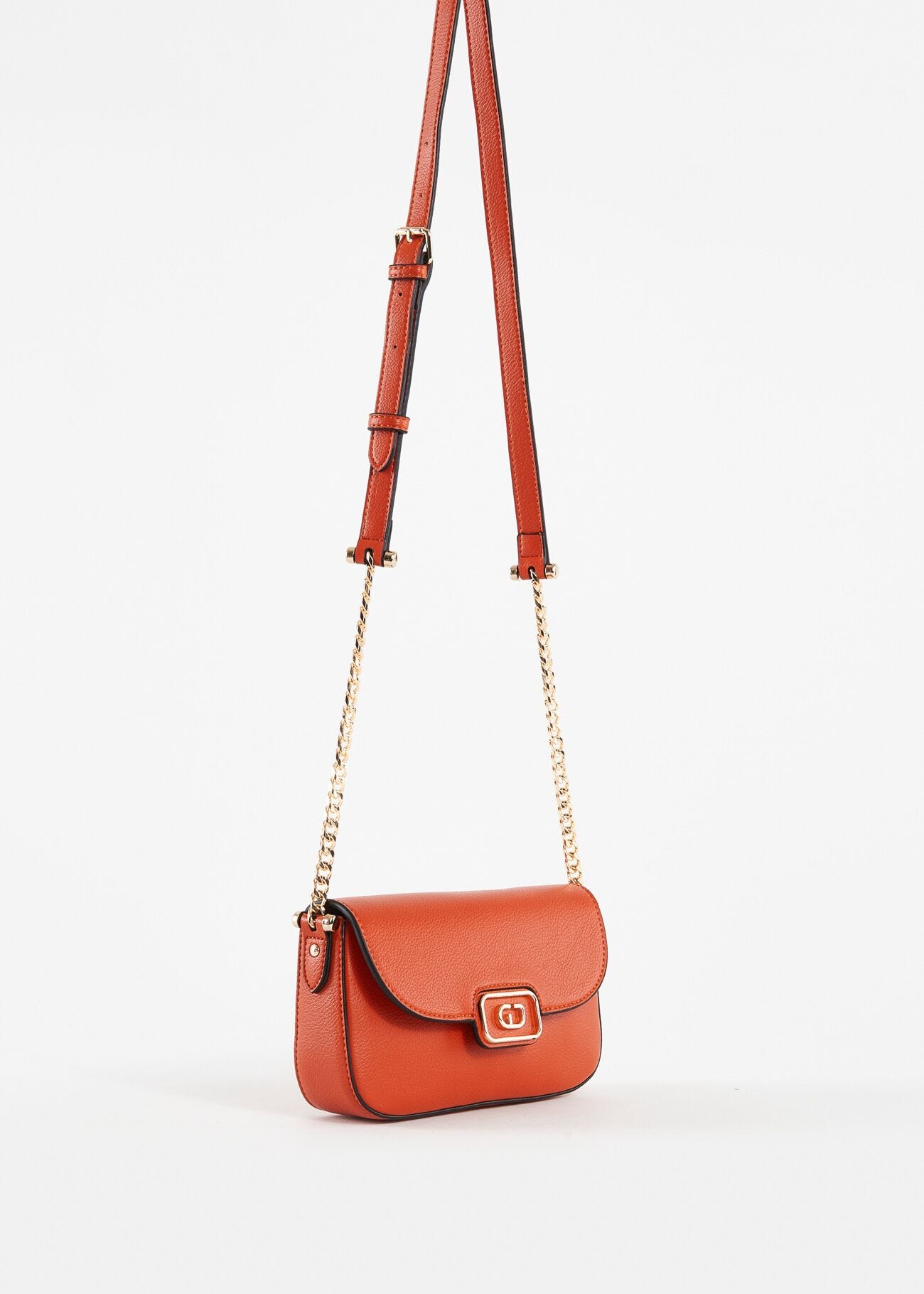 Orange crossbody bag