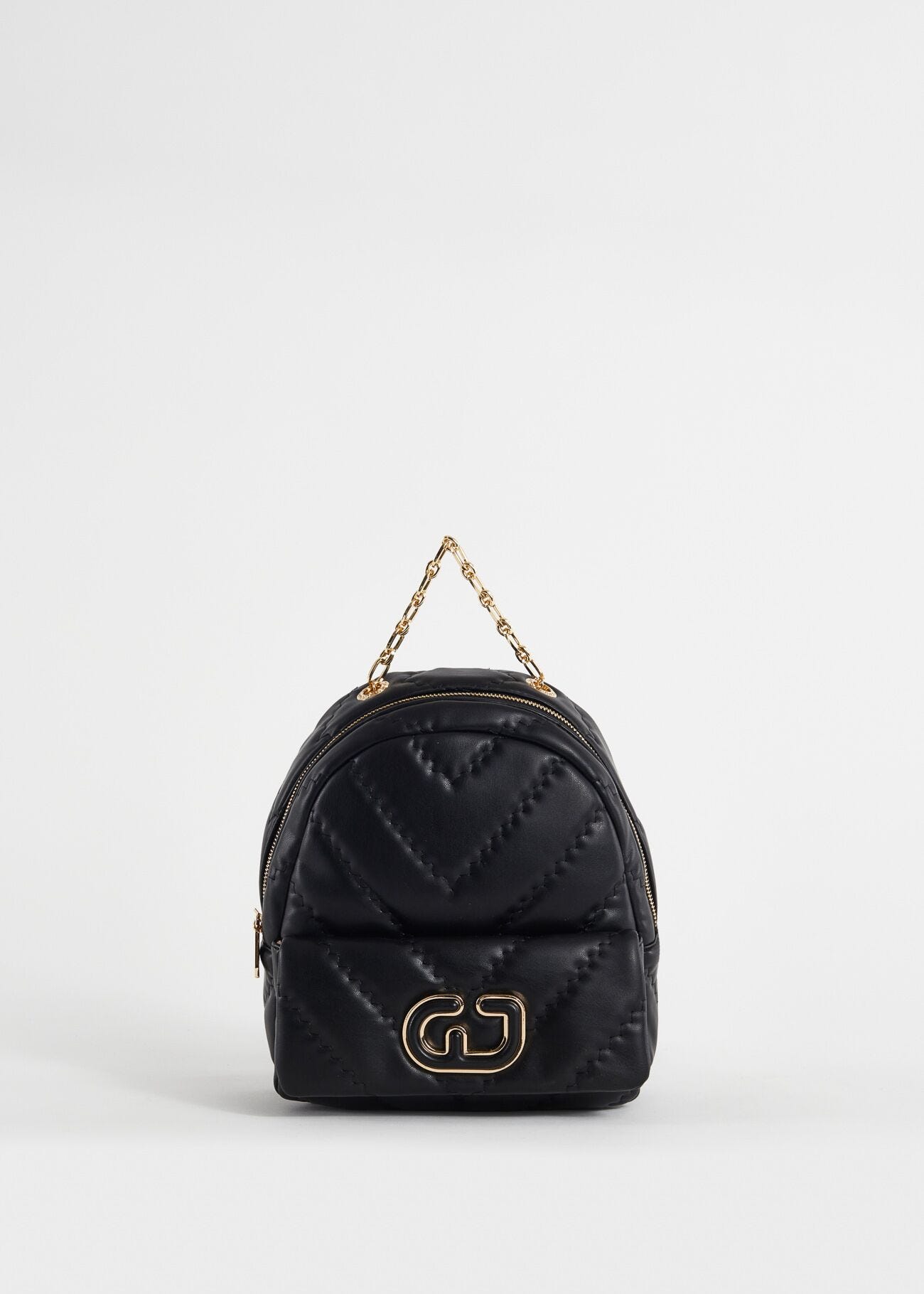 Sac à dos noir matelassé