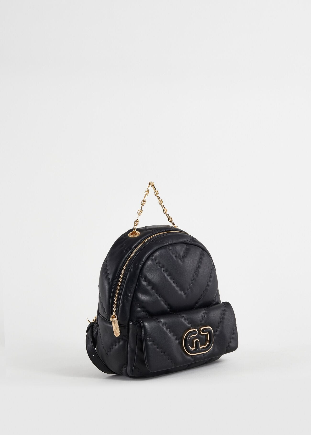 Sac à dos noir matelassé